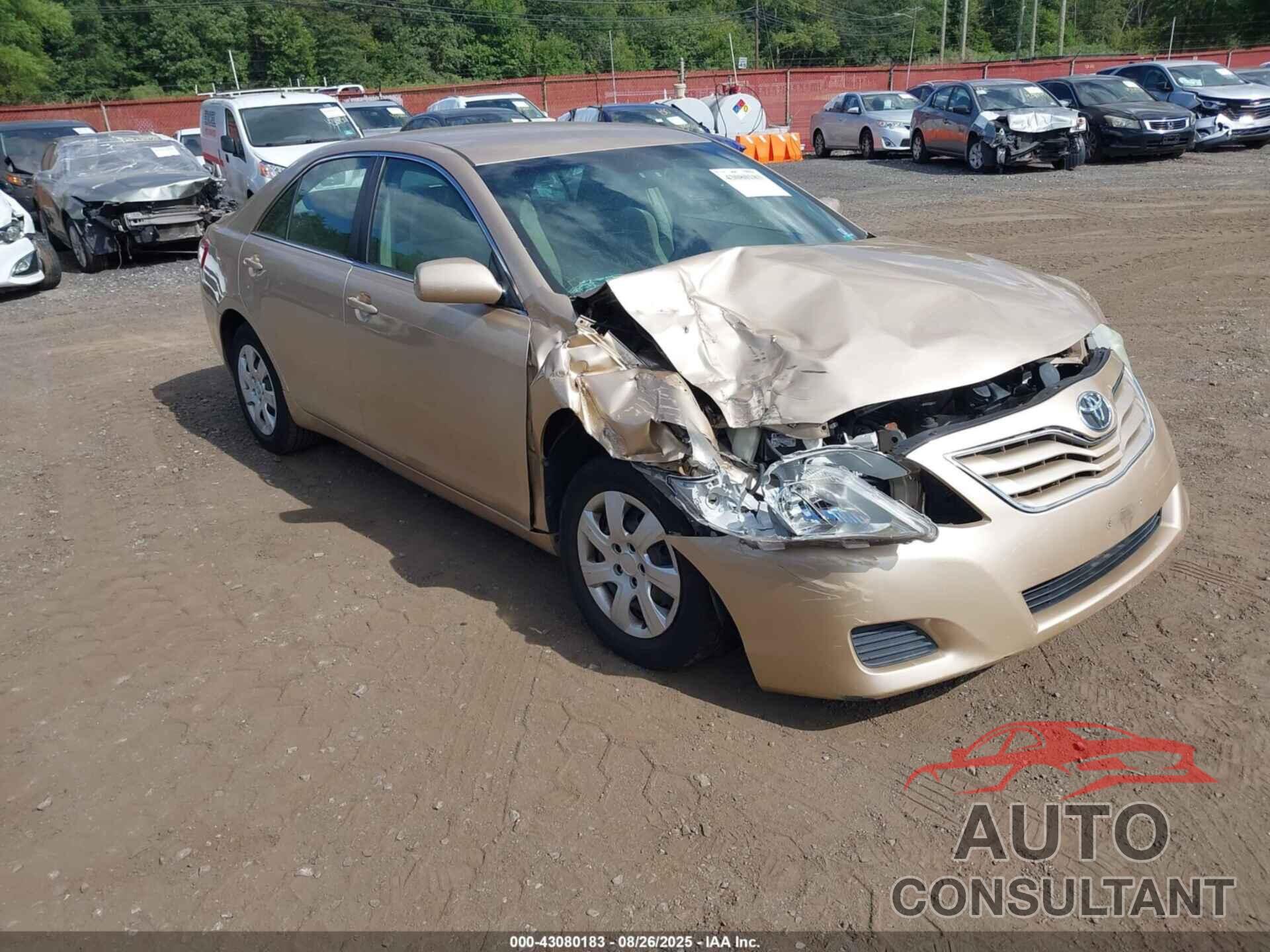 TOYOTA CAMRY 2010 - 4T1BF3EK4AU027176