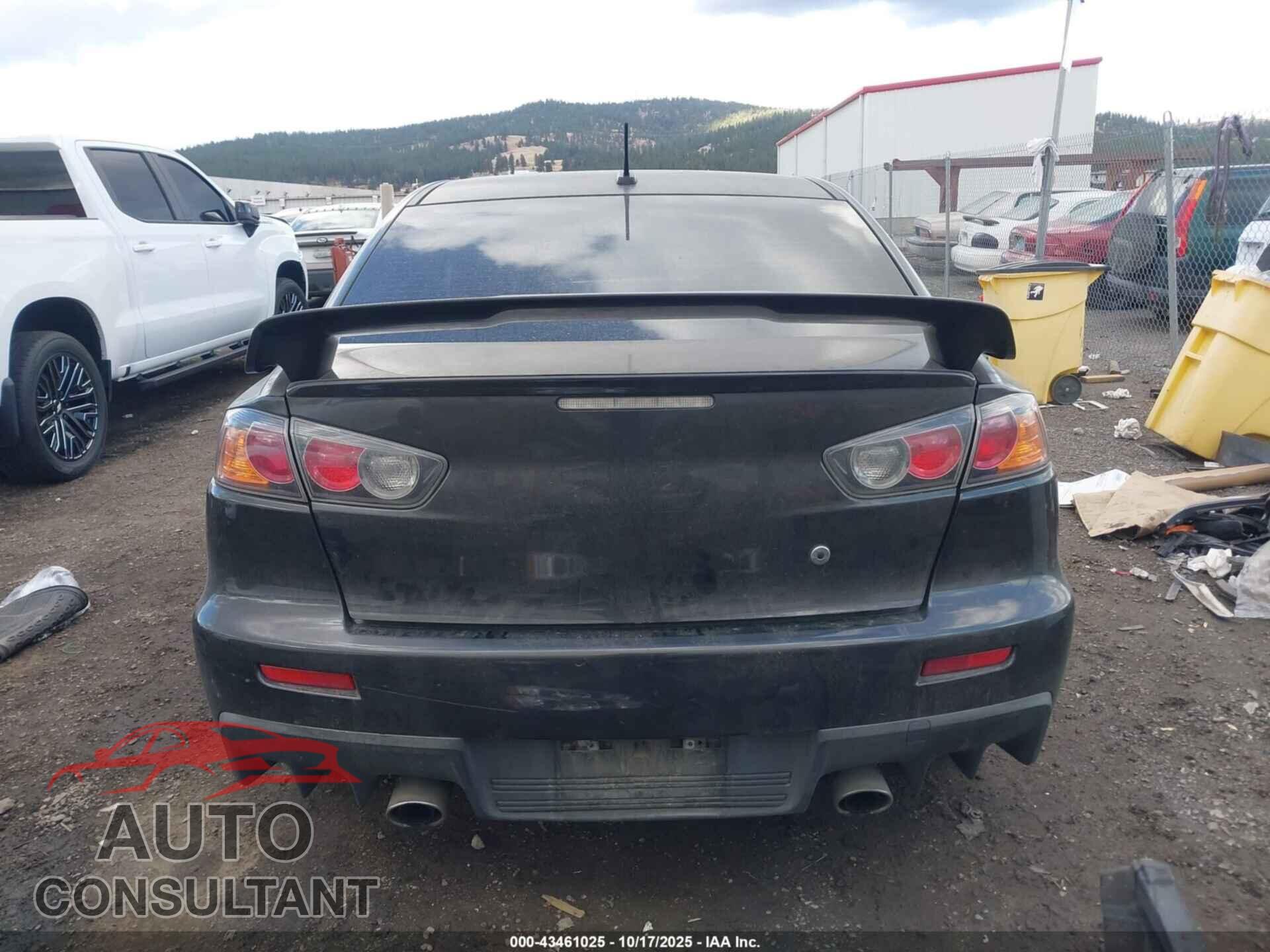 MITSUBISHI LANCER EVOLUTION 2010 - JA32W5FV0AU026078