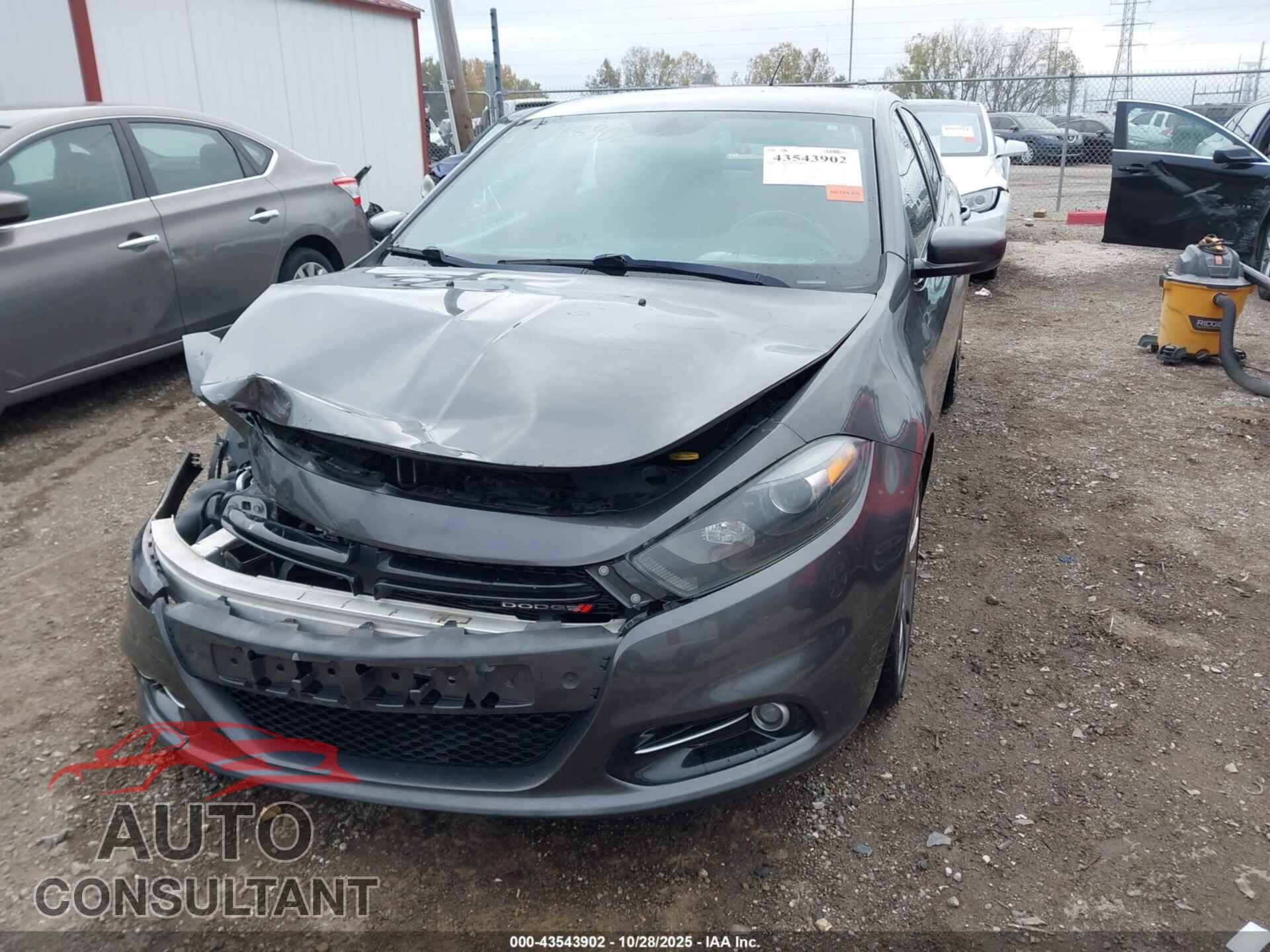 DODGE DART 2014 - 1C3CDFBB6ED743771