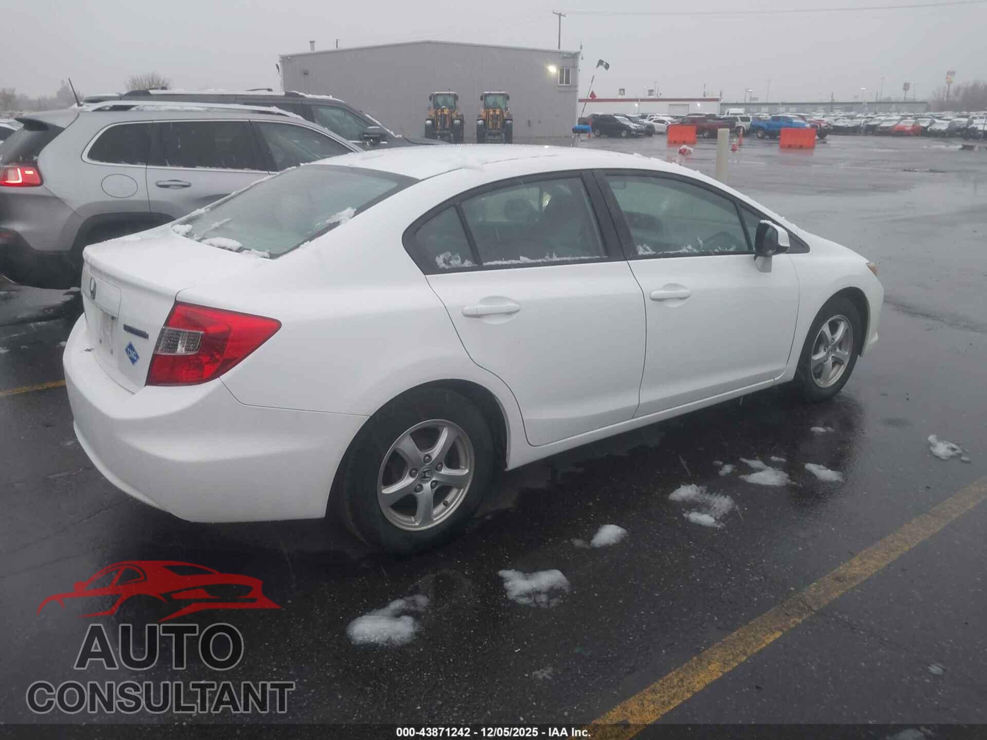 HONDA CIVIC 2012 - 19XFB5F53CE002924