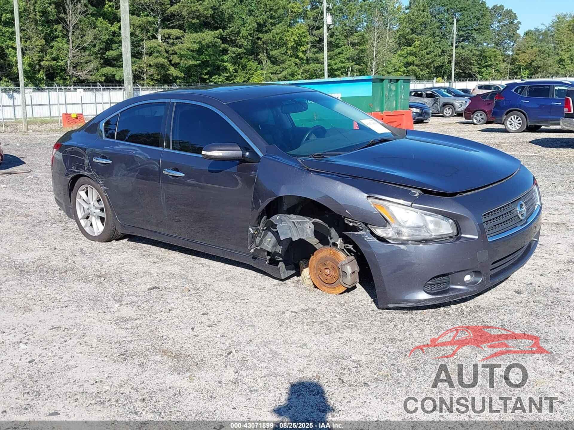 NISSAN MAXIMA 2011 - 1N4AA5AP3BC809249