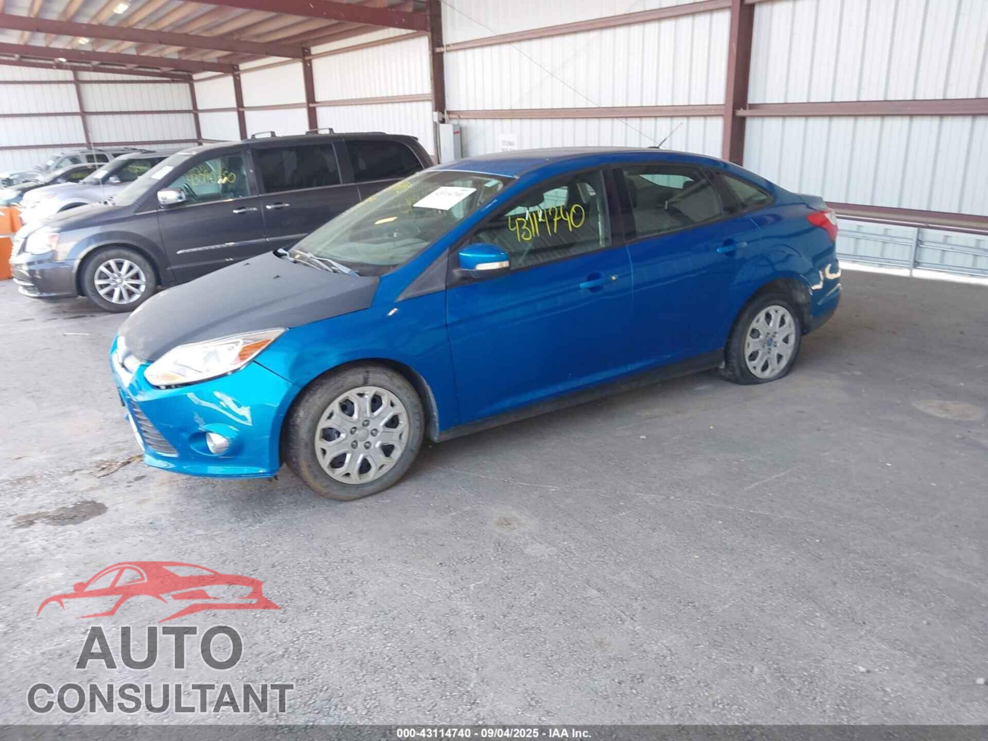 FORD FOCUS 2012 - 1FAHP3F25CL250562