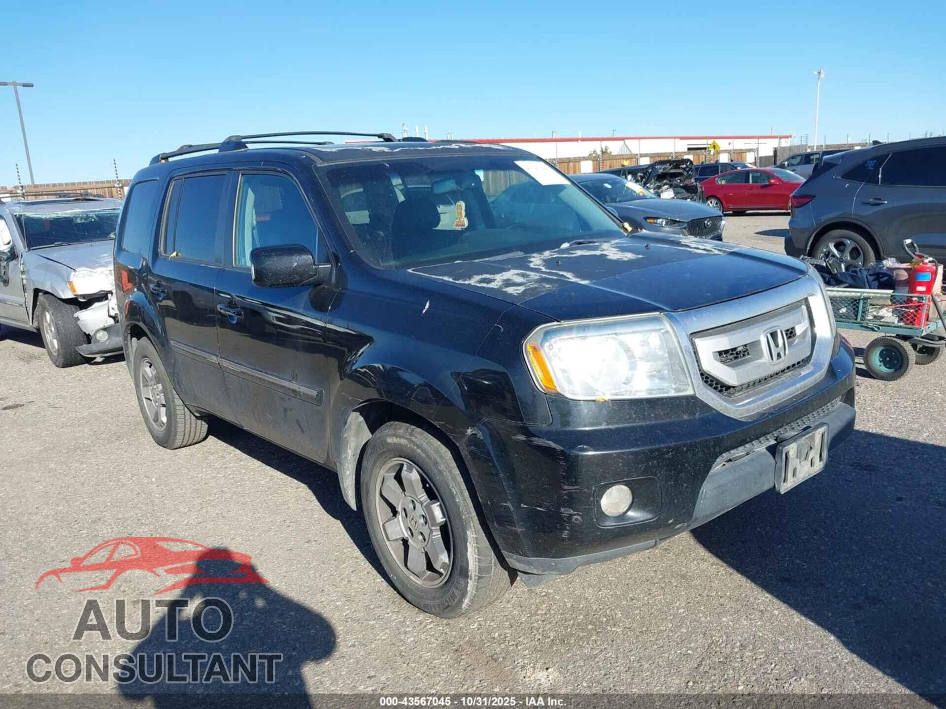 HONDA PILOT 2010 - 5FNYF4H94AB014238