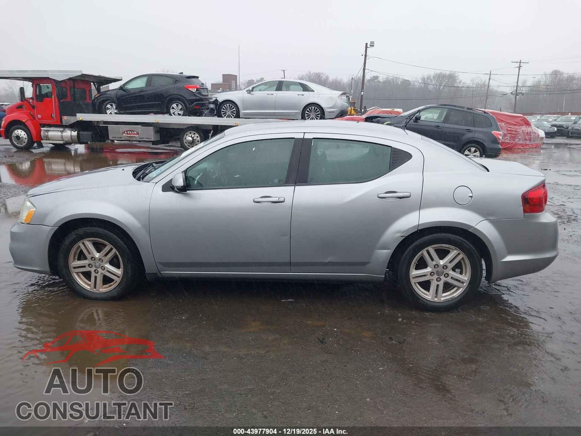 DODGE AVENGER 2013 - 1C3CDZCB6DN619444