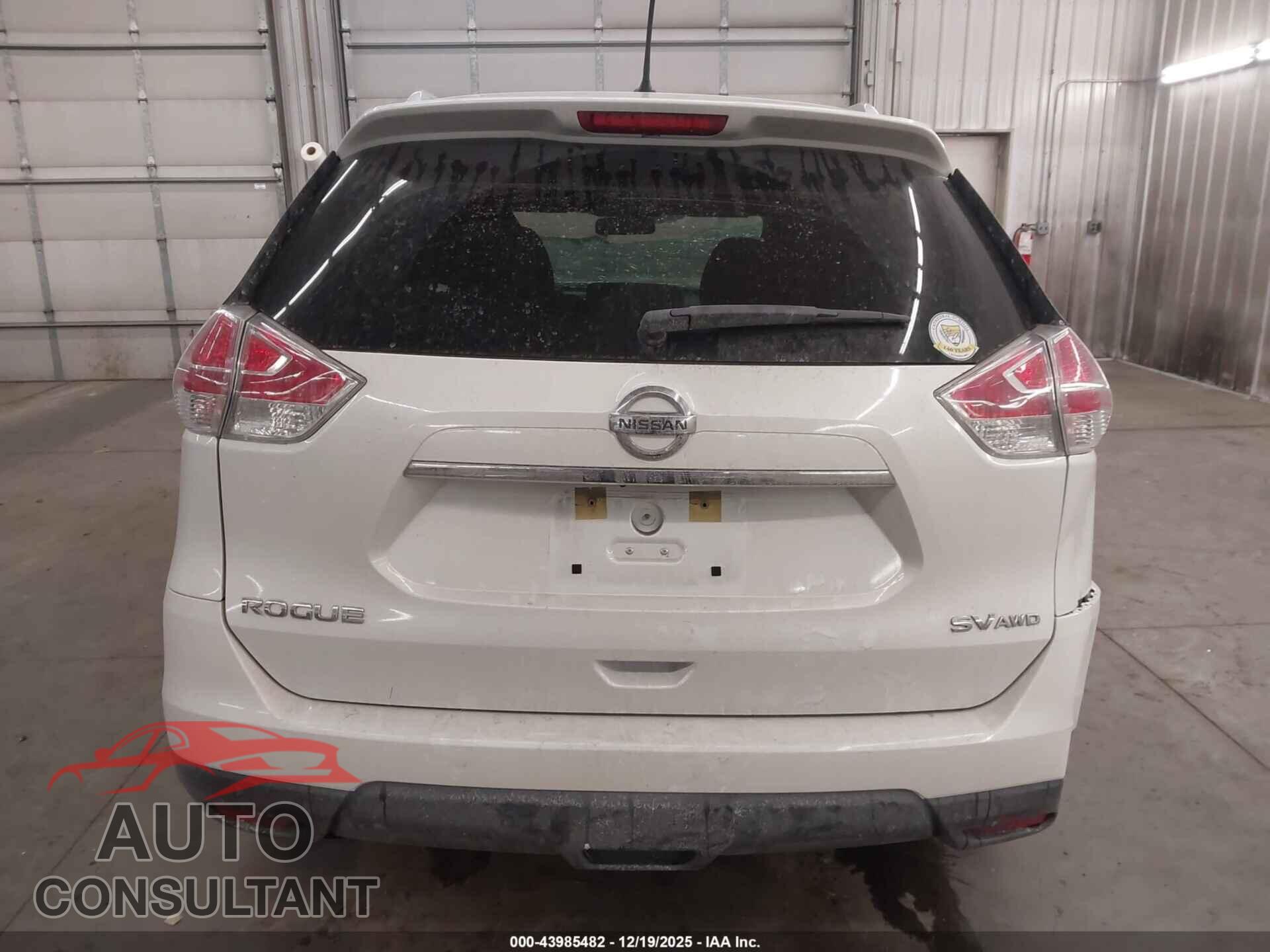 NISSAN ROGUE 2015 - KNMAT2MV2FP520746