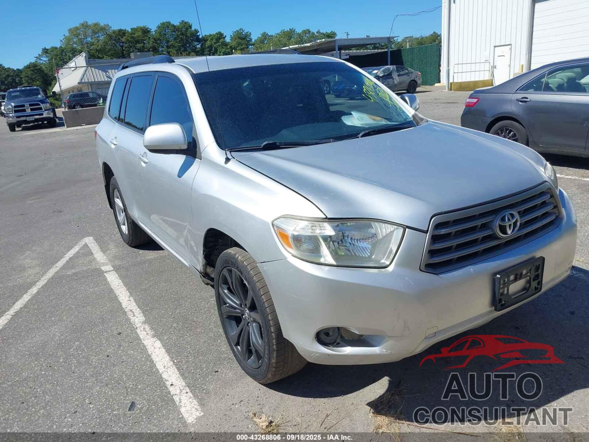TOYOTA HIGHLANDER 2009 - JTEES41A292117557