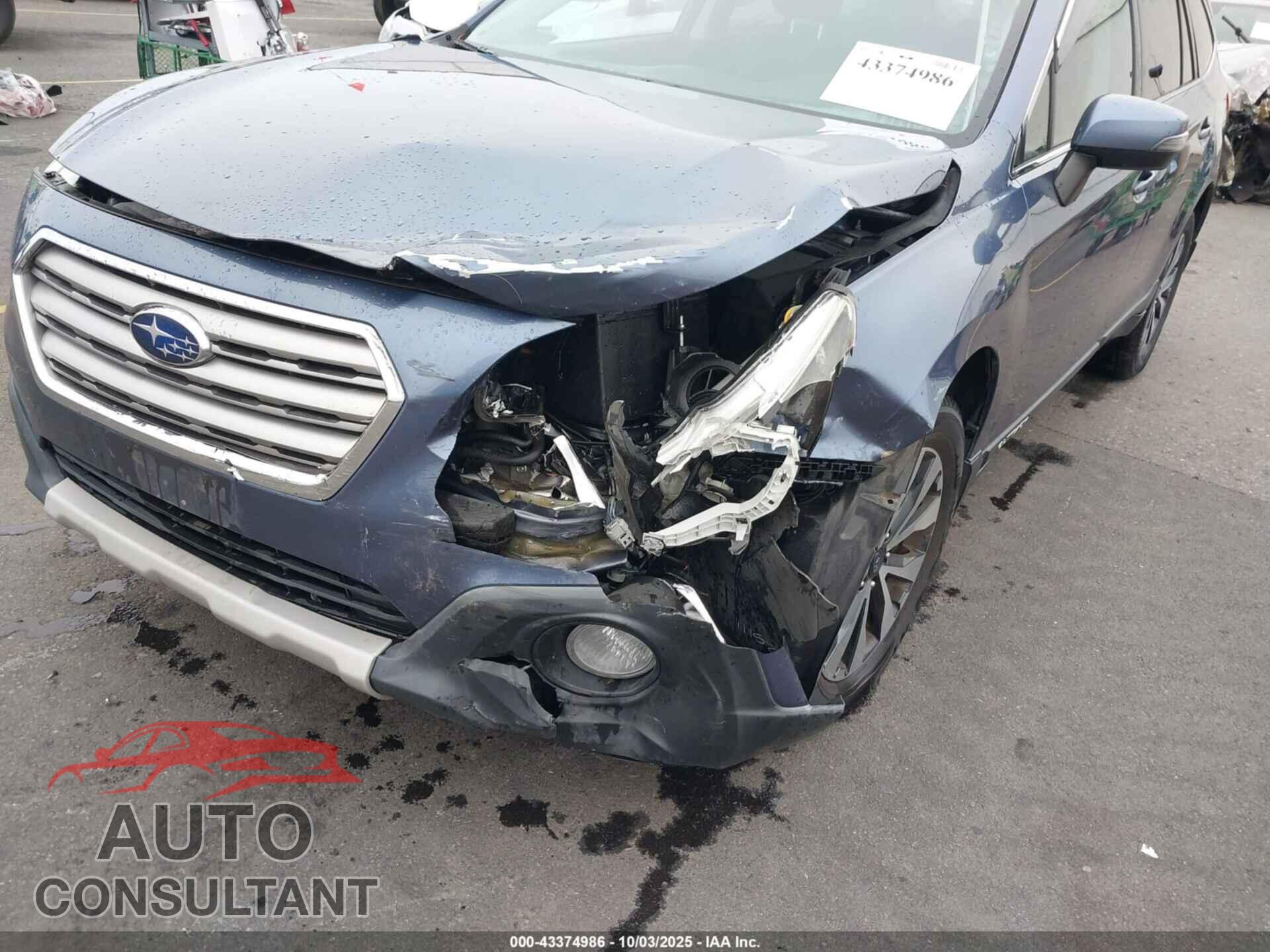 SUBARU OUTBACK 2015 - 4S4BSAJC8F3262109