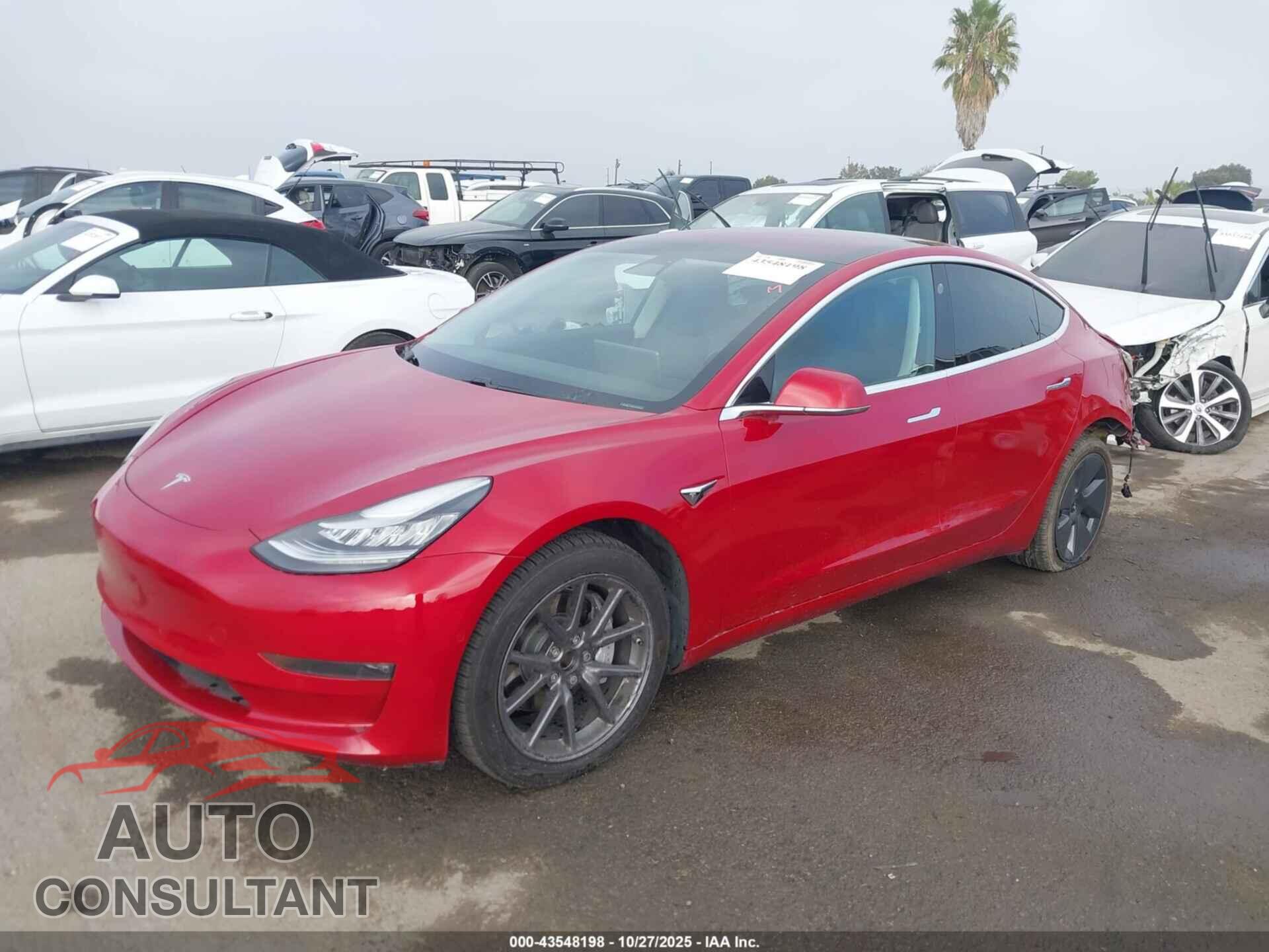 TESLA MODEL 3 2018 - 5YJ3E1EA1JF026020