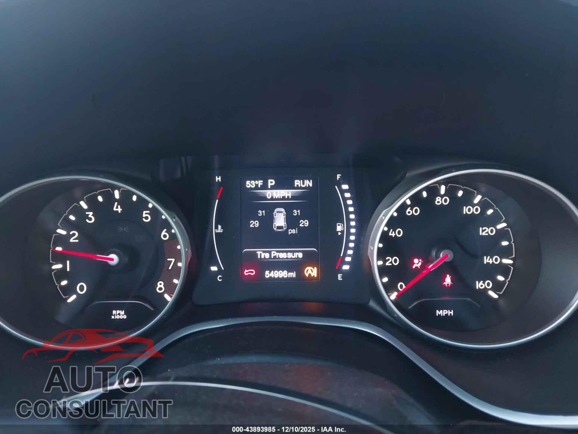 JEEP COMPASS 2020 - 3C4NJDAB7LT101537