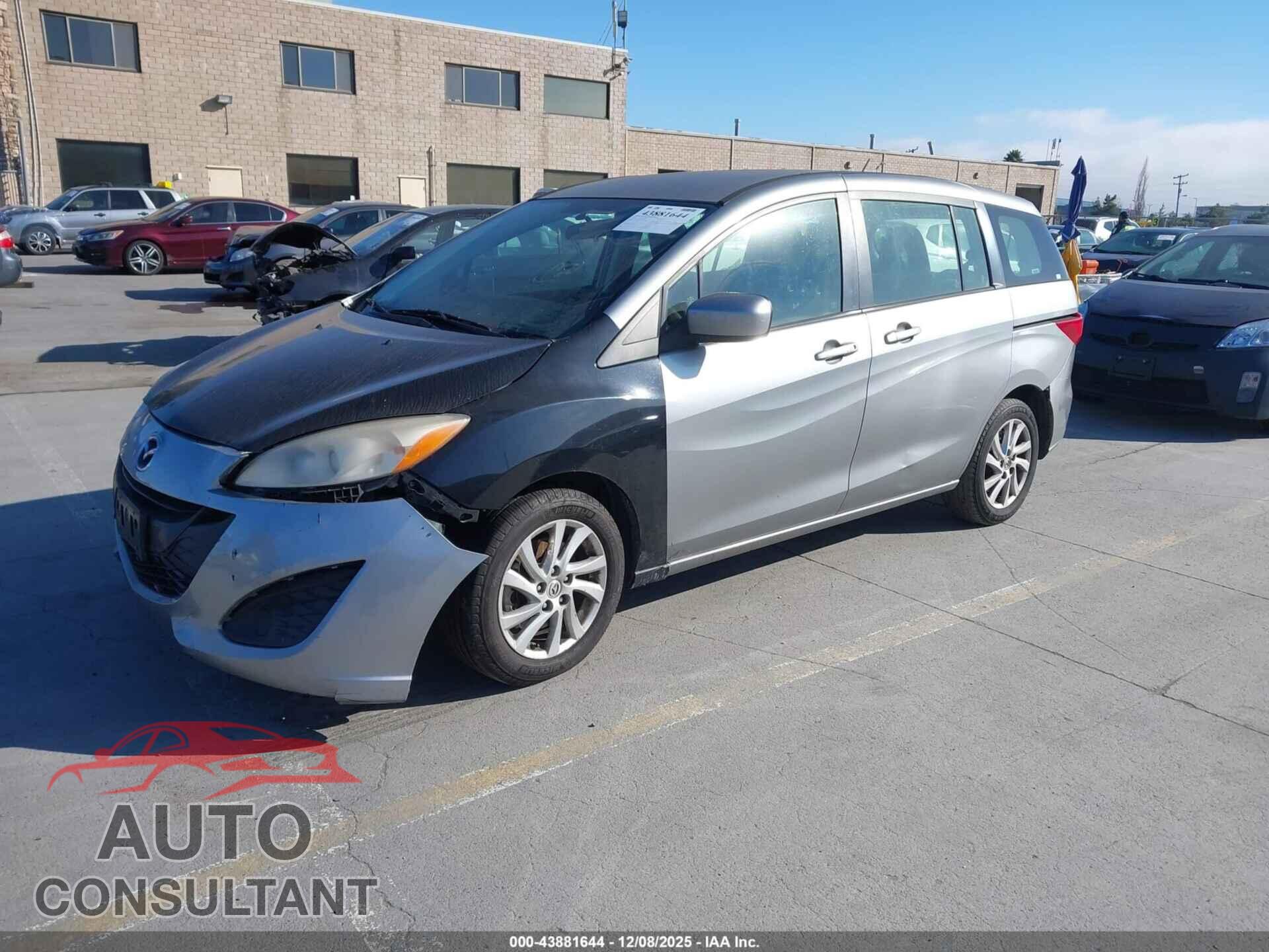 MAZDA MAZDA5 2012 - JM1CW2BLXC0132864