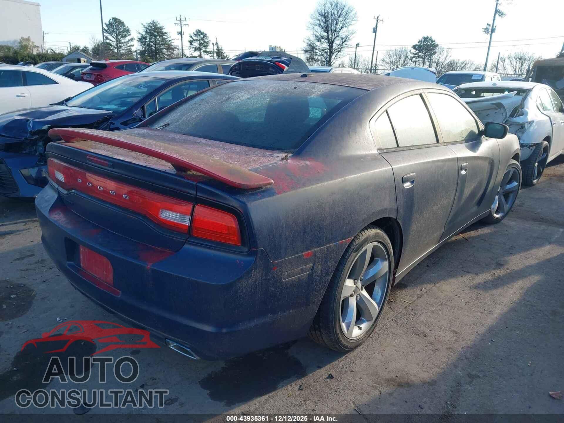 DODGE CHARGER 2012 - 2C3CDXHG9CH129094