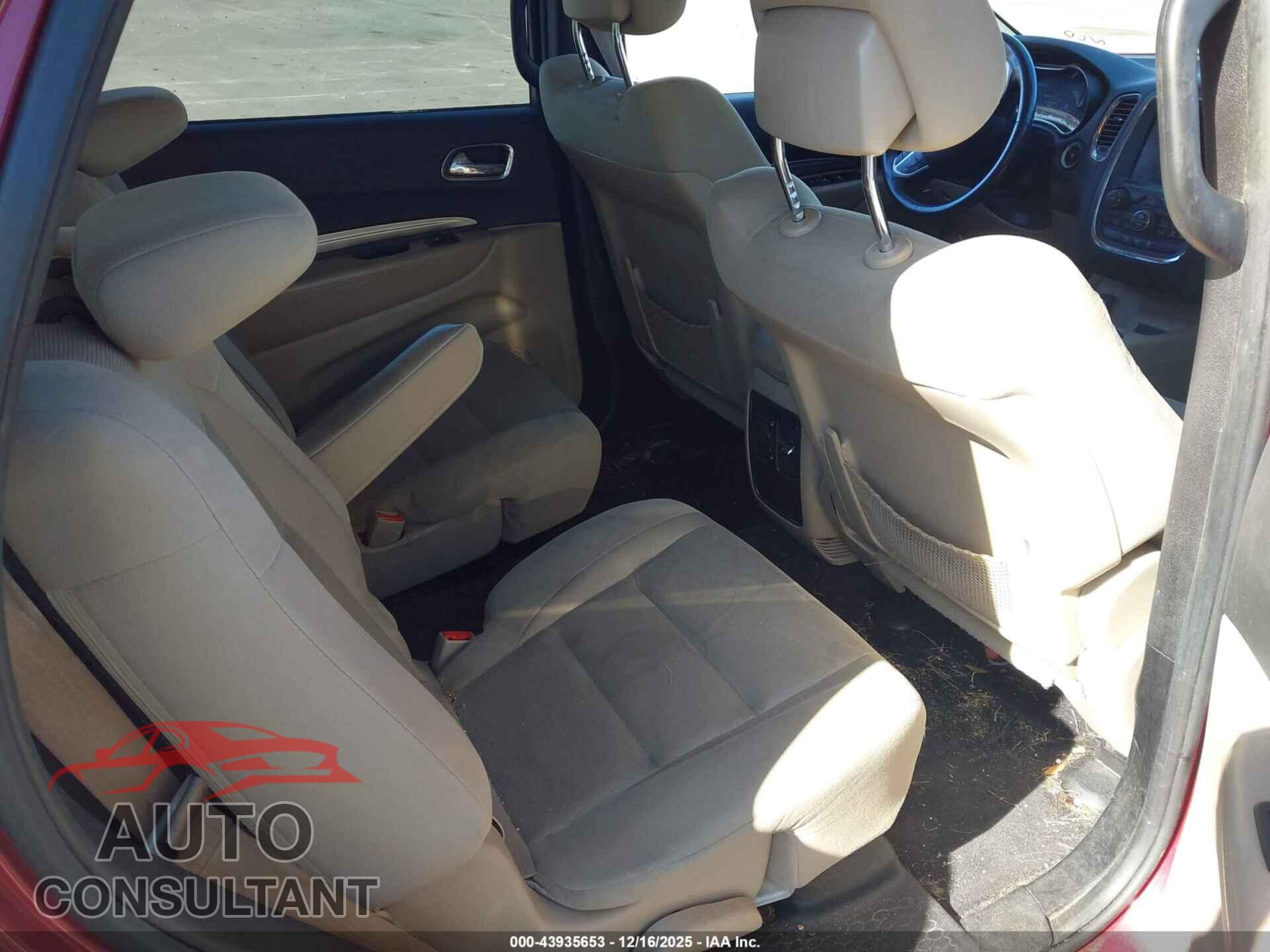 DODGE DURANGO 2015 - 1C4RDHAG3FC709065