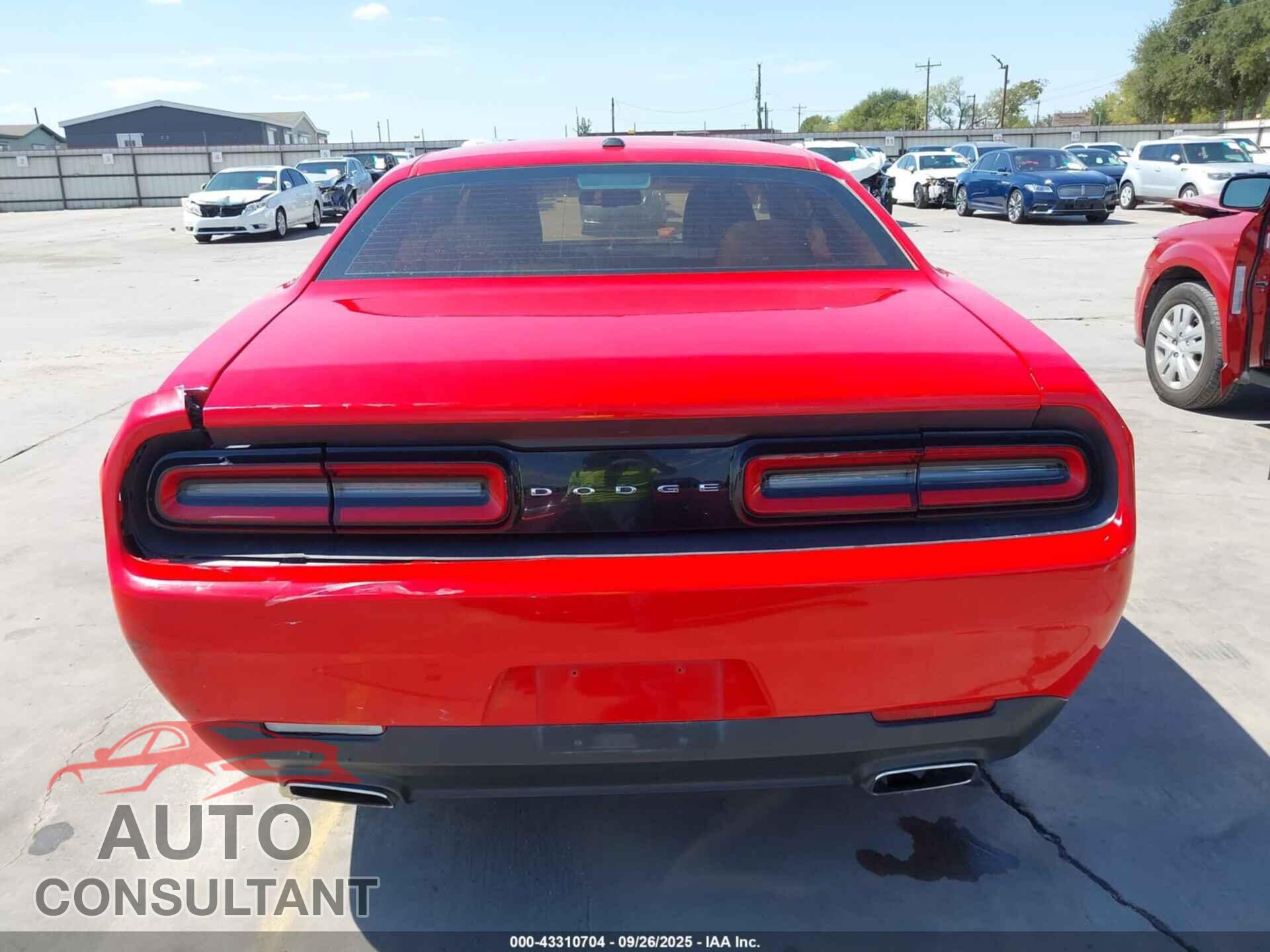 DODGE CHALLENGER 2016 - 2C3CDZAG6GH137763