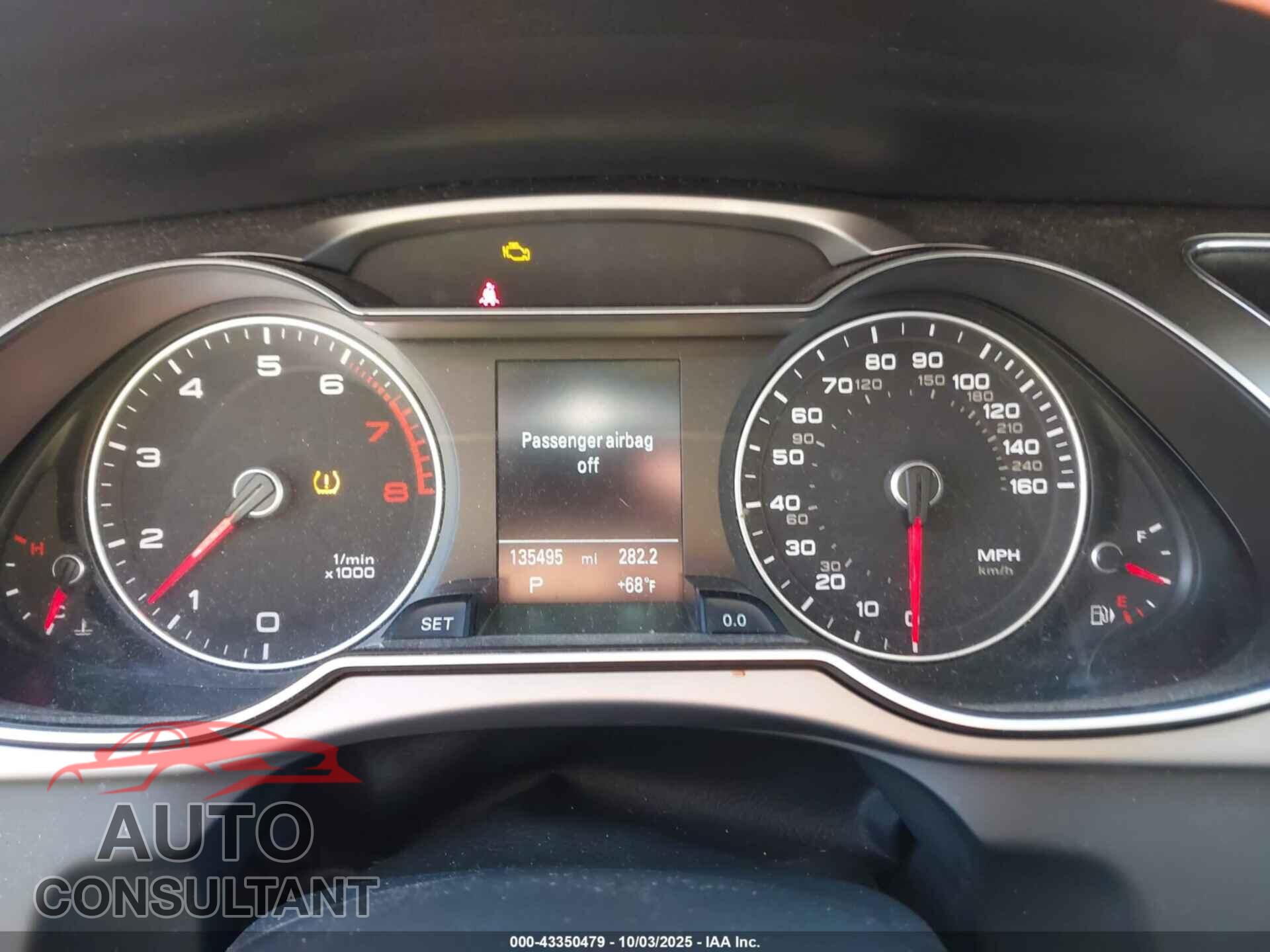AUDI A4 2013 - WAUFFAFL2DN037170