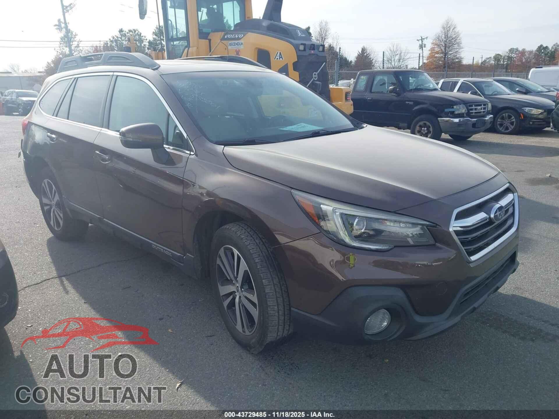 SUBARU OUTBACK 2019 - 4S4BSANC1K3338001