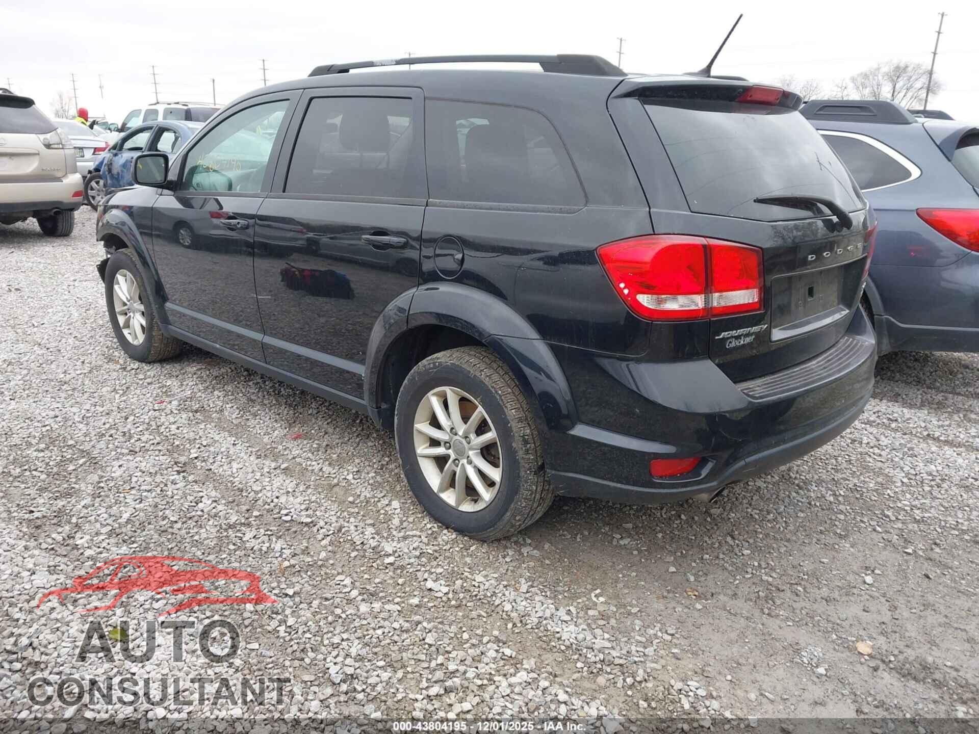 DODGE JOURNEY 2017 - 3C4PDCBG5HT572968