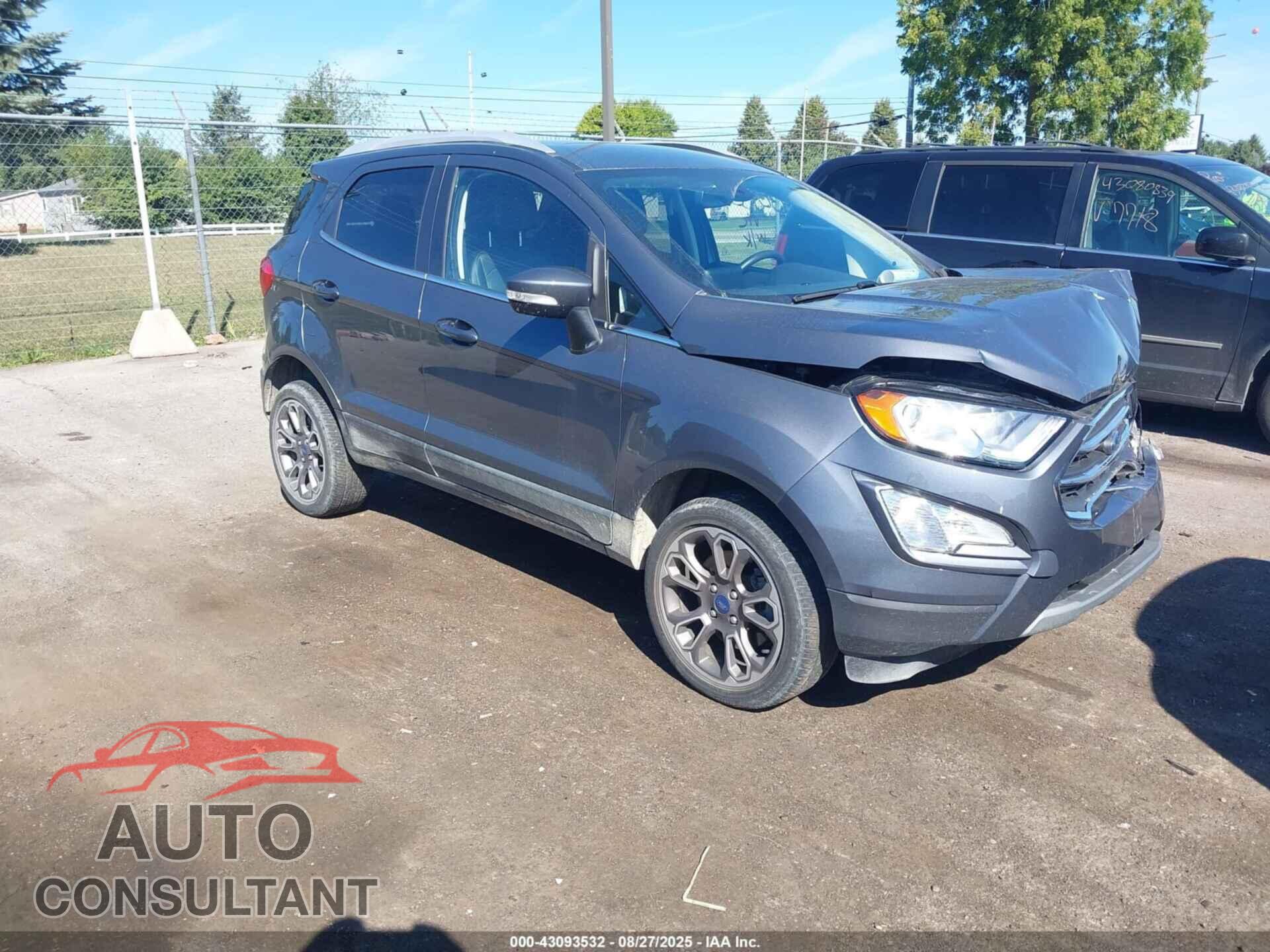 FORD ECOSPORT 2022 - MAJ6S3KL2NC466165