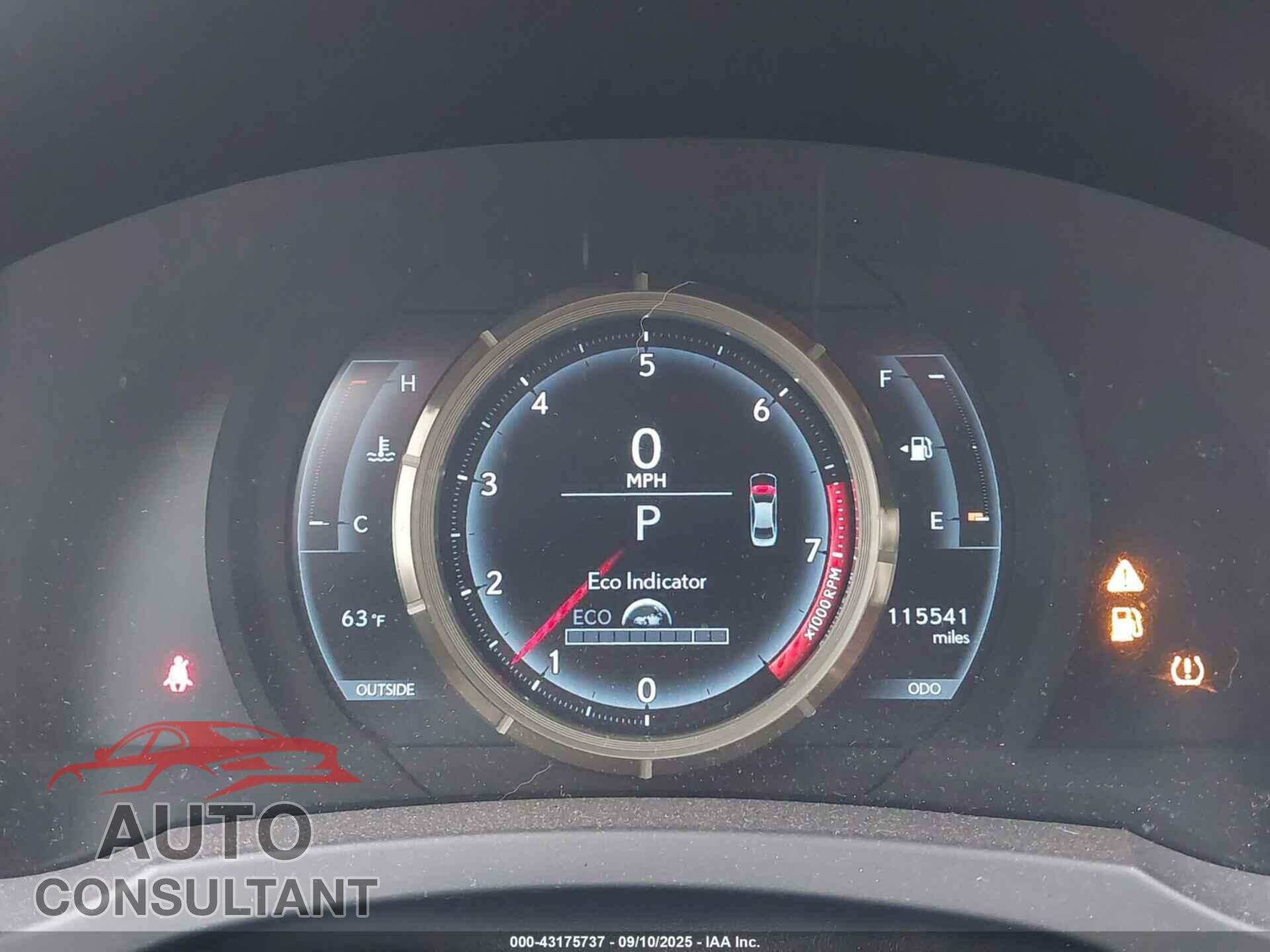LEXUS IS 350 2014 - JTHCE1D22E5005211