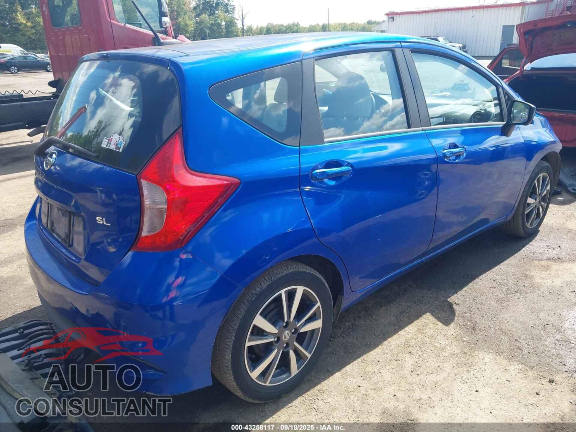 NISSAN VERSA NOTE 2017 - 3N1CE2CPXHL362423