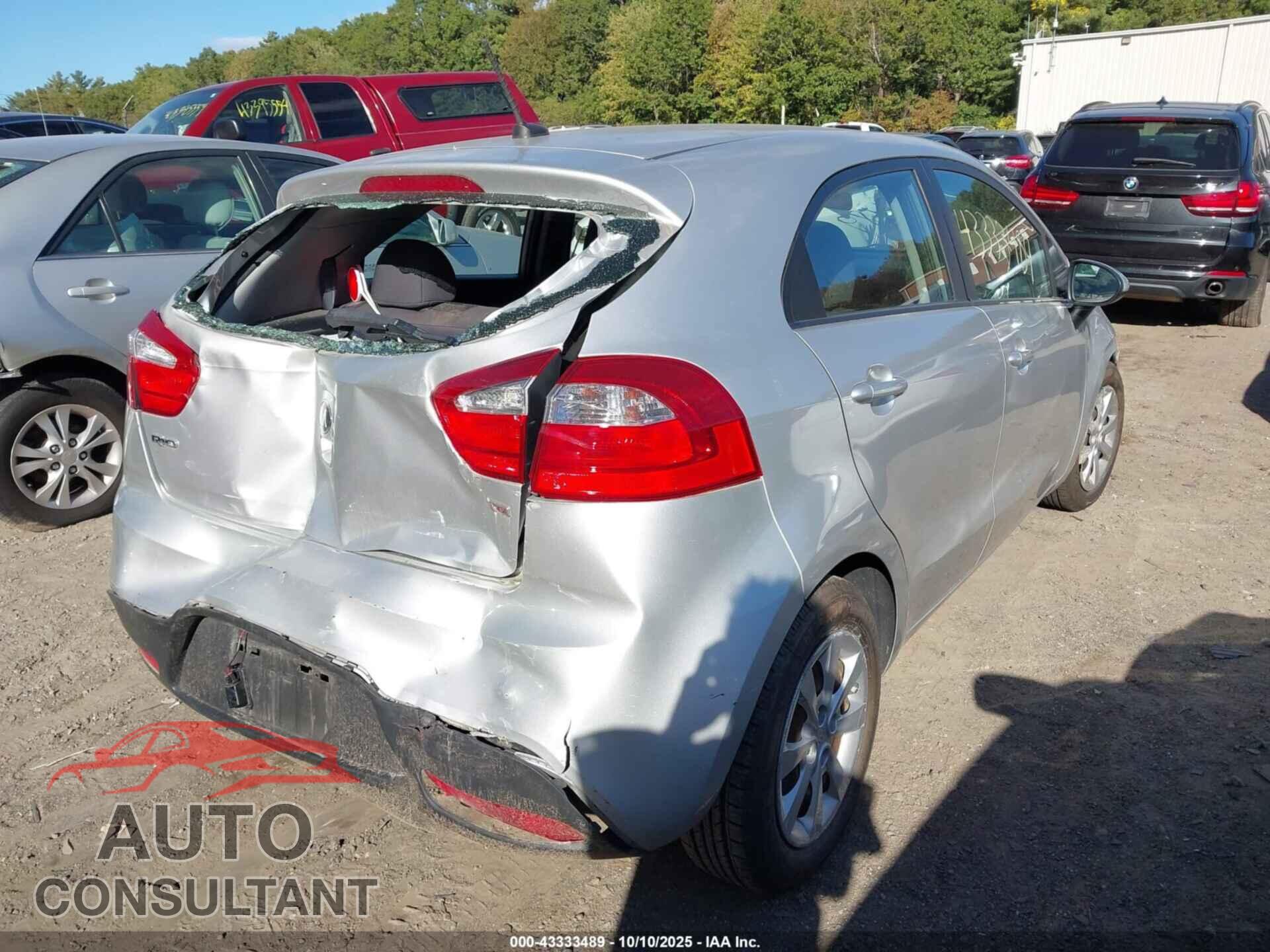 KIA RIO 2013 - KNADM5A36D6295598