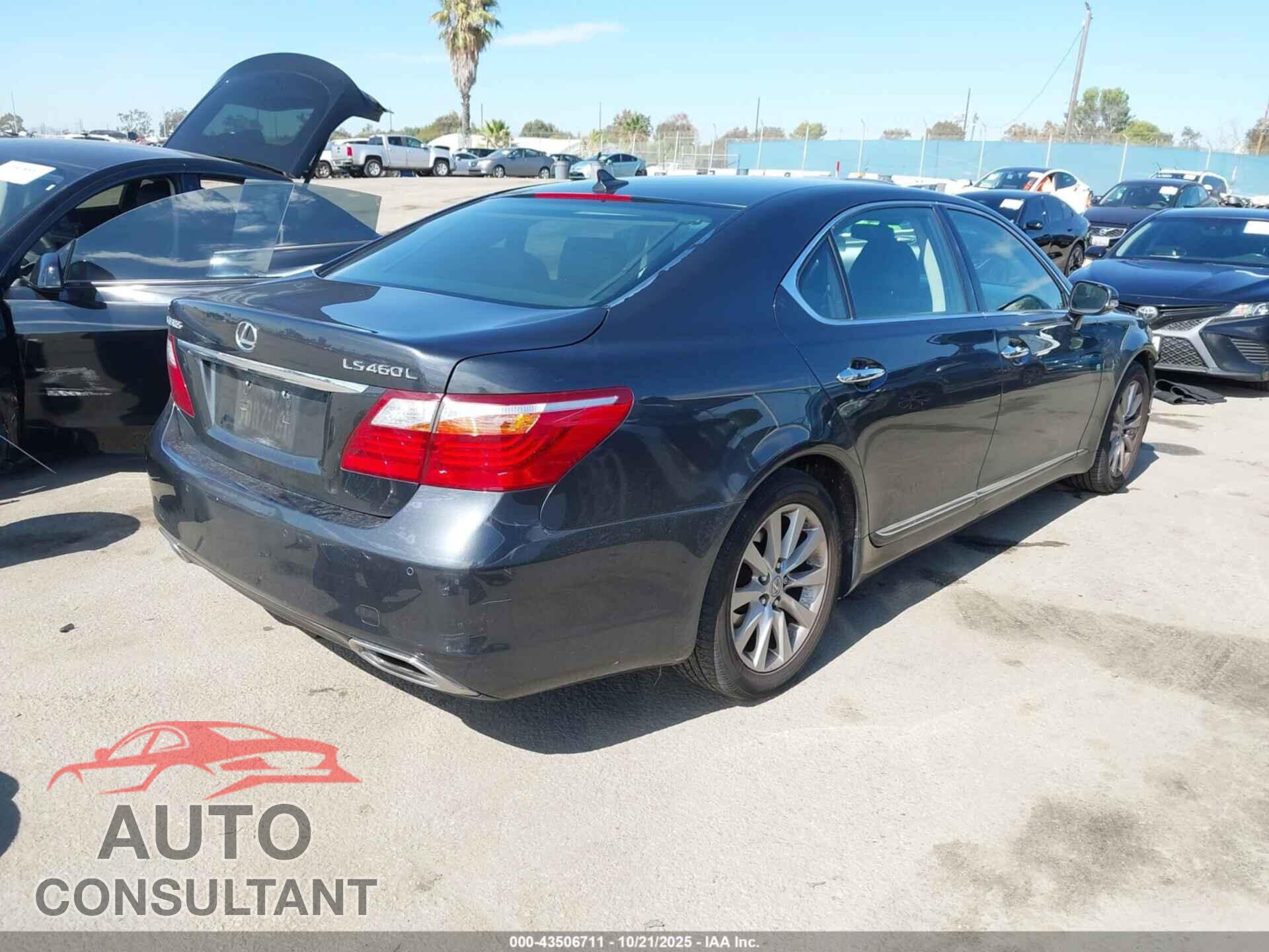 LEXUS LS 460 2010 - JTHGL5EF3A5040379