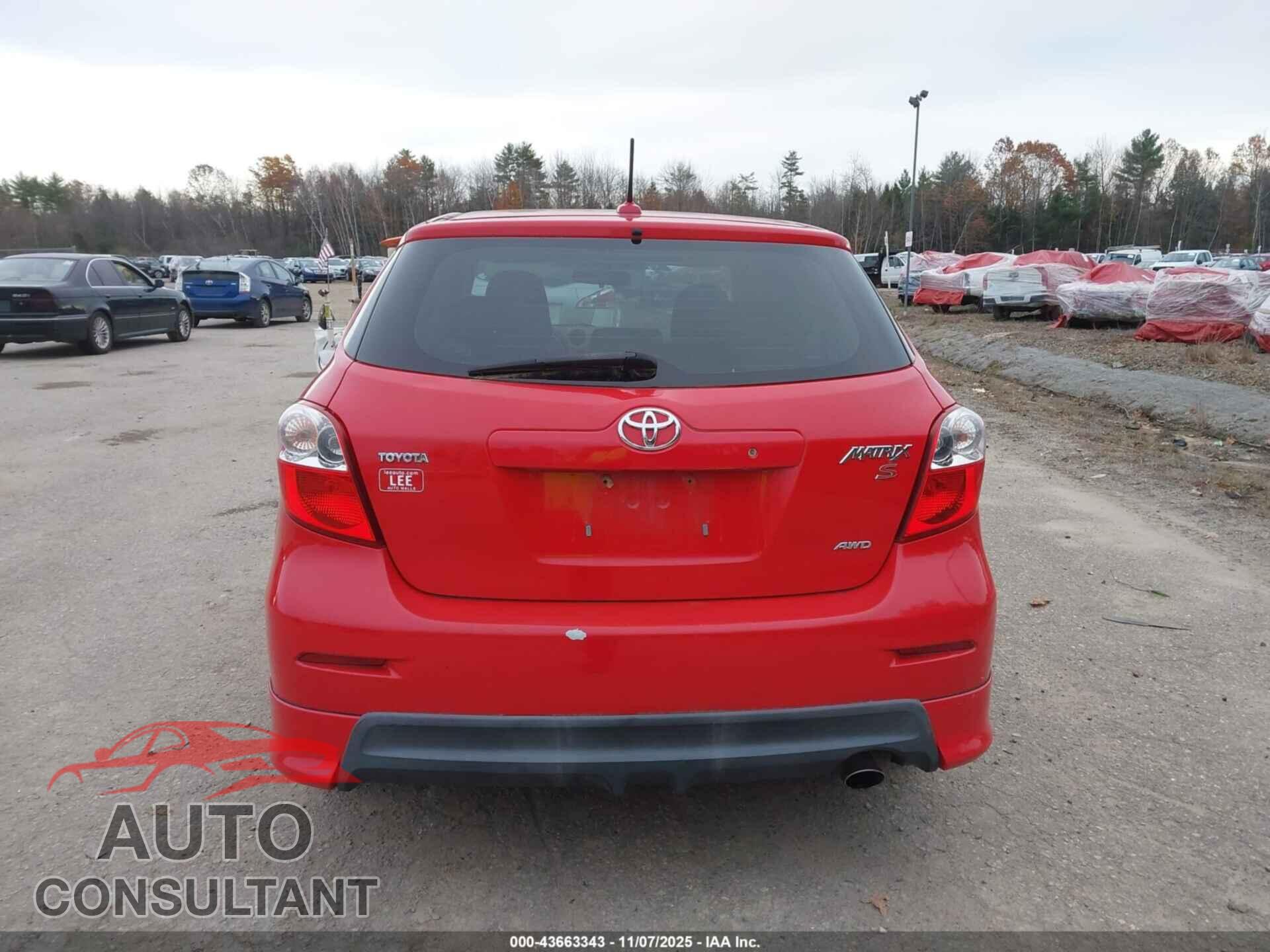 TOYOTA MATRIX 2010 - 2T1LE4EEXAC018765