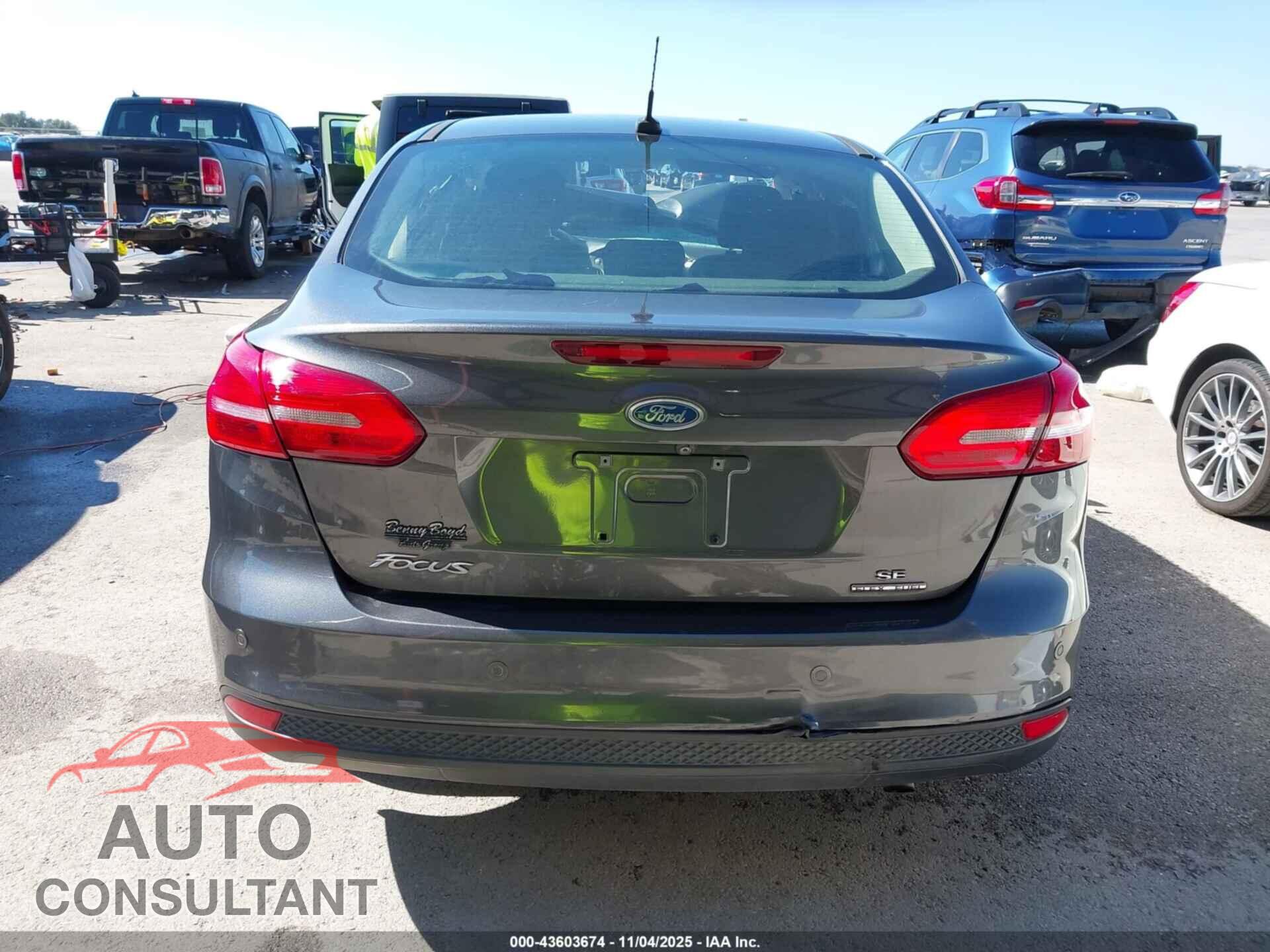 FORD FOCUS 2016 - 1FADP3F29GL336543