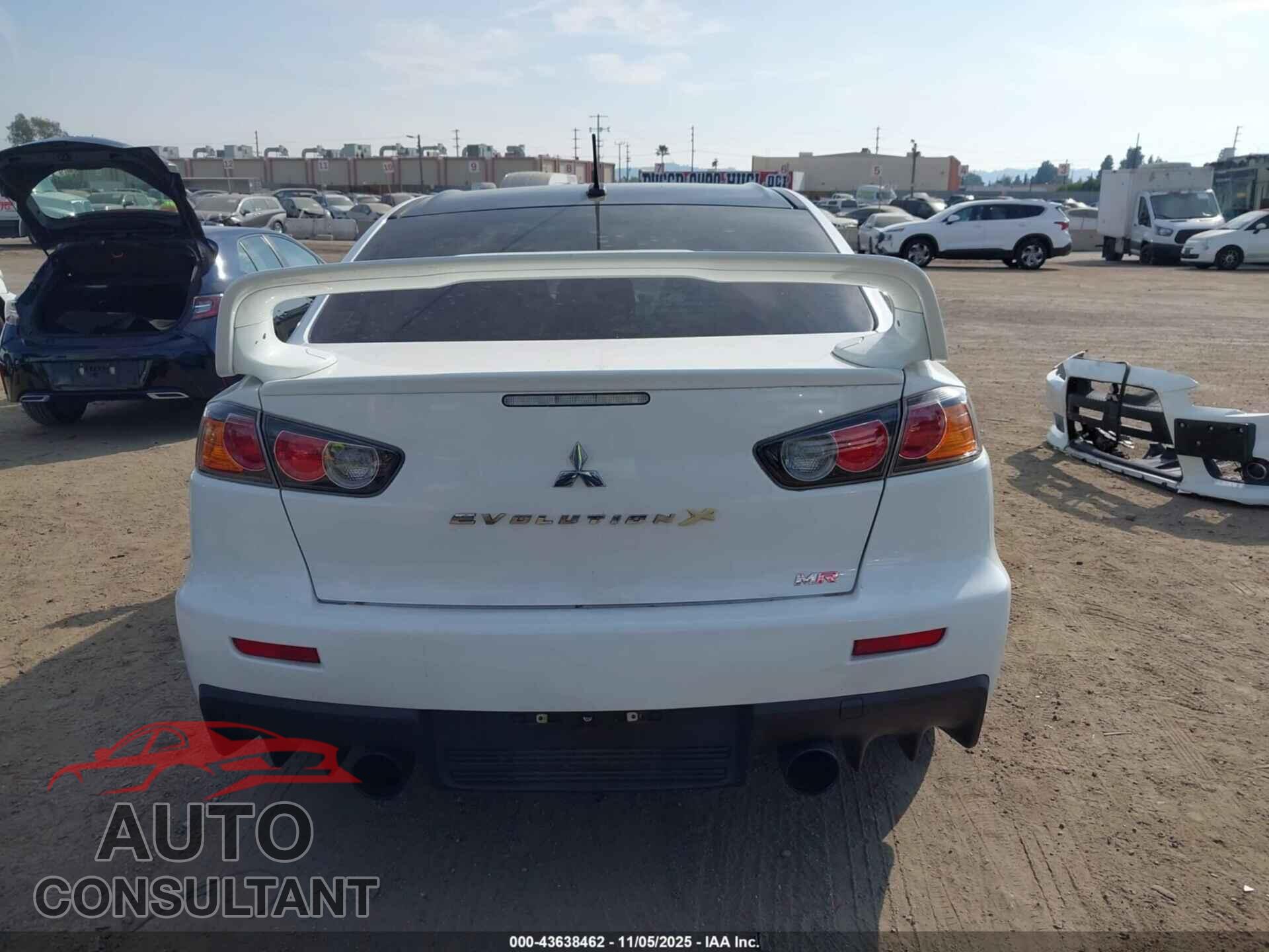 MITSUBISHI LANCER EVOLUTION 2014 - JA32W5FV6EU019433