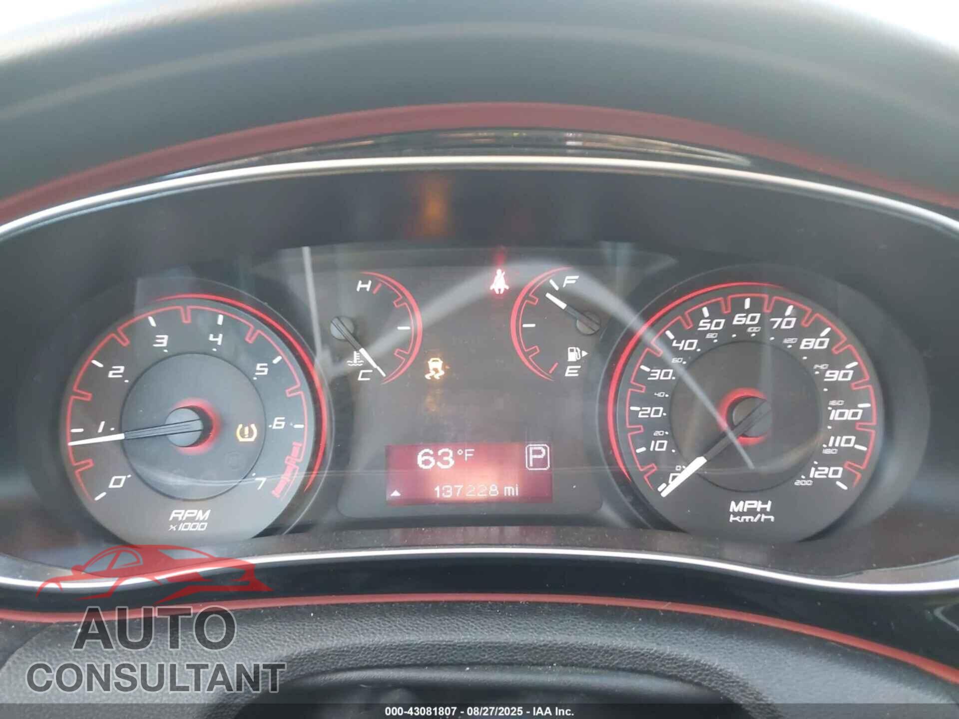 DODGE DART 2016 - 1C3CDFBA0GD591352