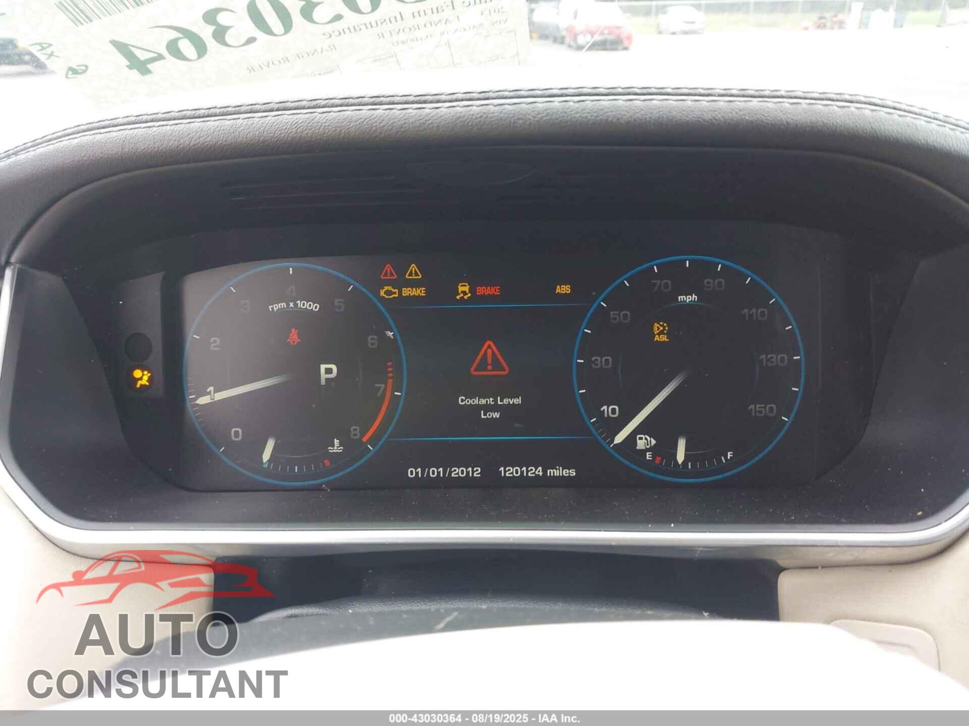 LAND ROVER RANGE ROVER 2013 - SALGS2DF5DA103832