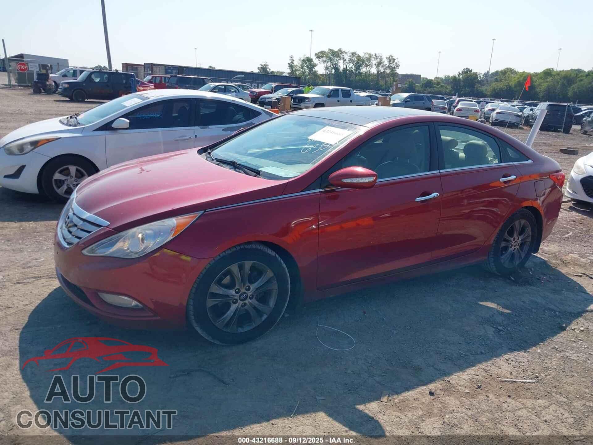 HYUNDAI SONATA 2012 - 5NPEC4AC3CH396350