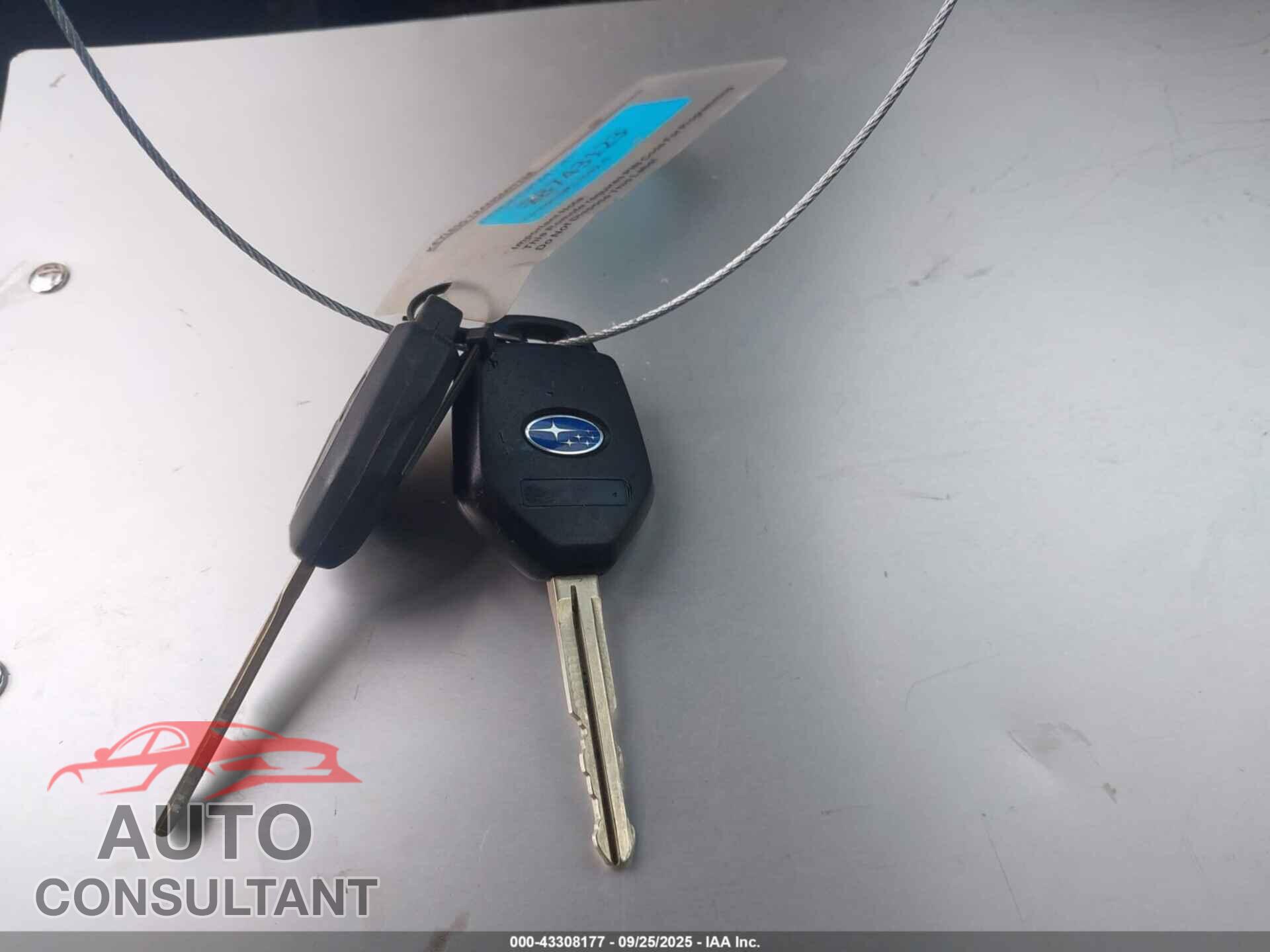 SUBARU FORESTER 2017 - JF2SJAAC6HH488521