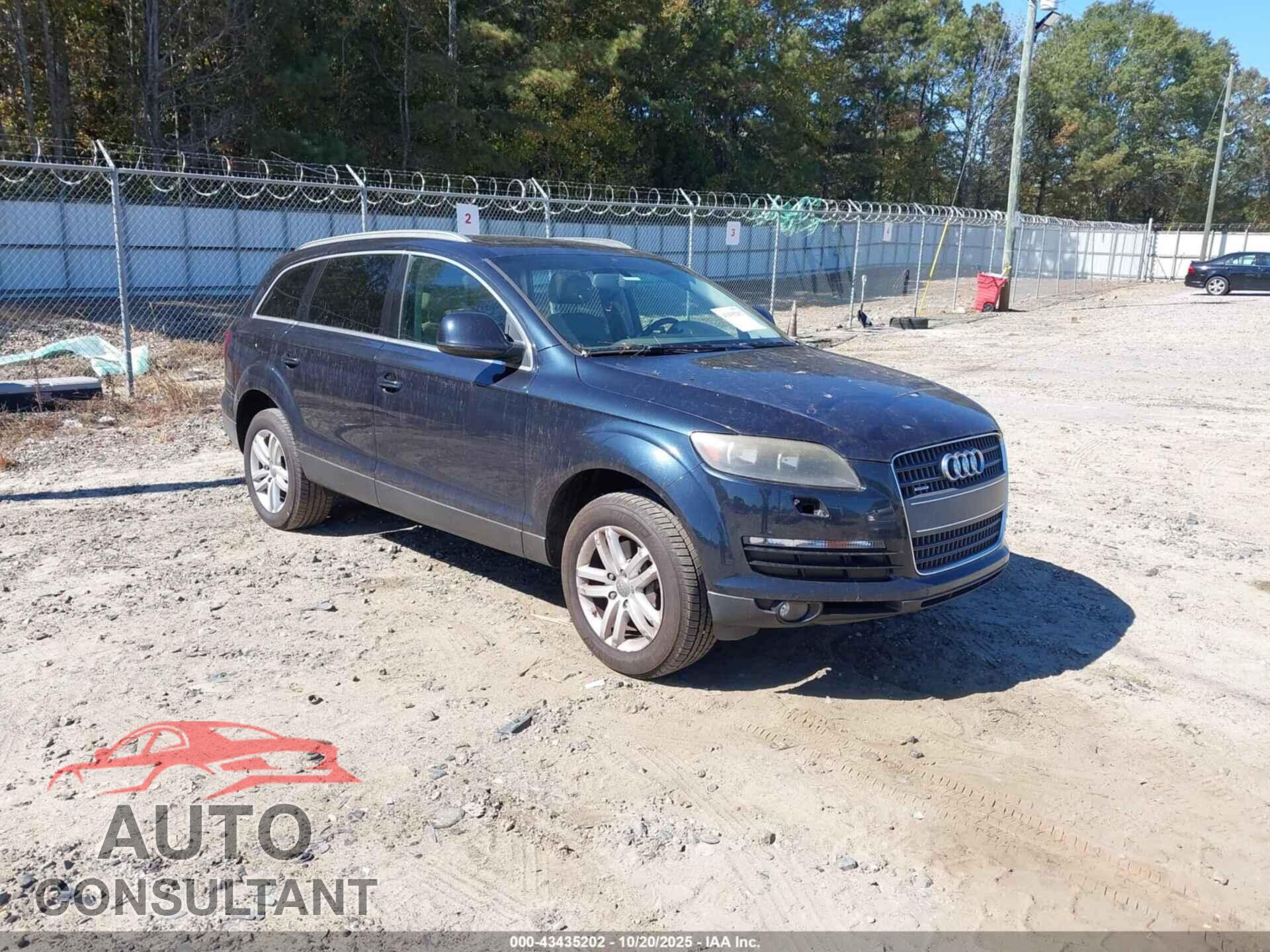 AUDI Q7 2009 - WA1AY74L69D017444