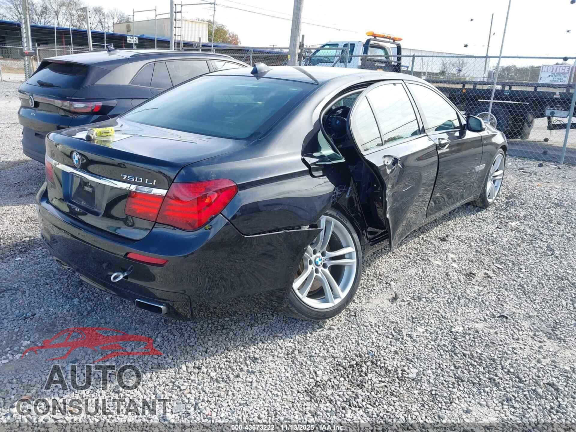 BMW 750LI 2013 - WBAYE8C54DD133480