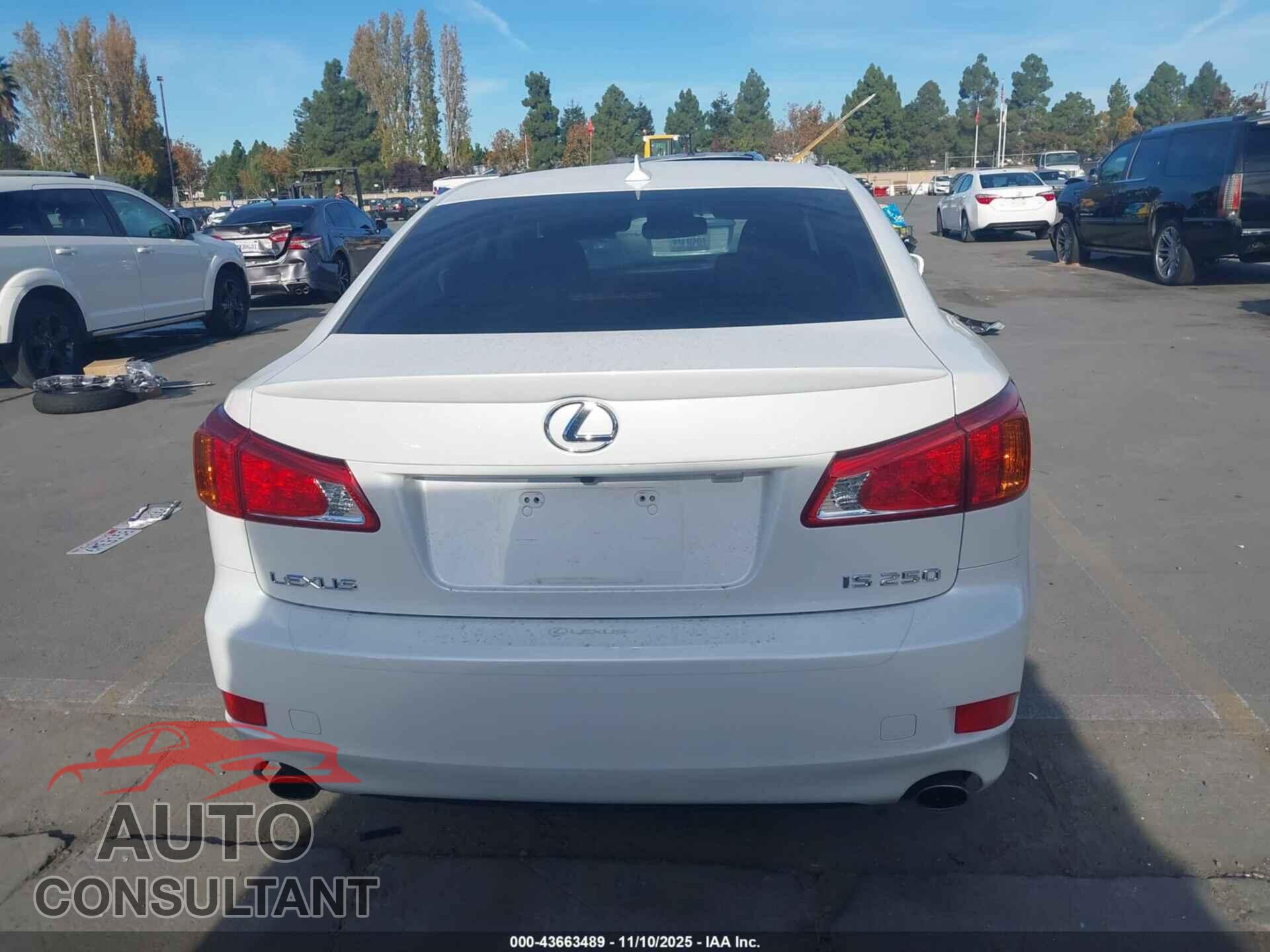 LEXUS IS 250 2010 - JTHBF5C21A5114965