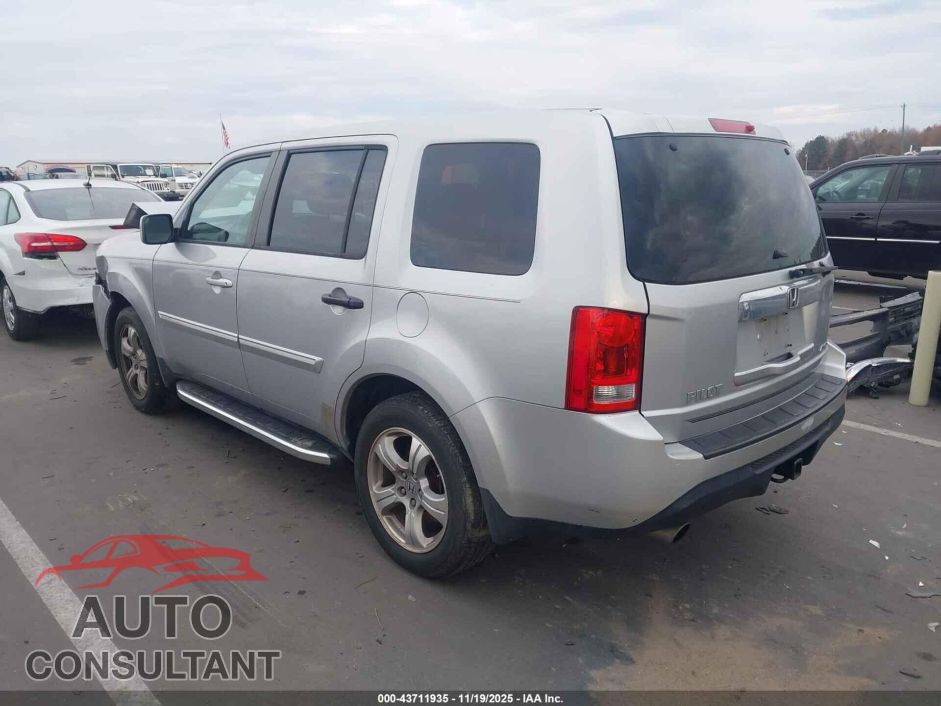 HONDA PILOT 2012 - 5FNYF4H40CB062620