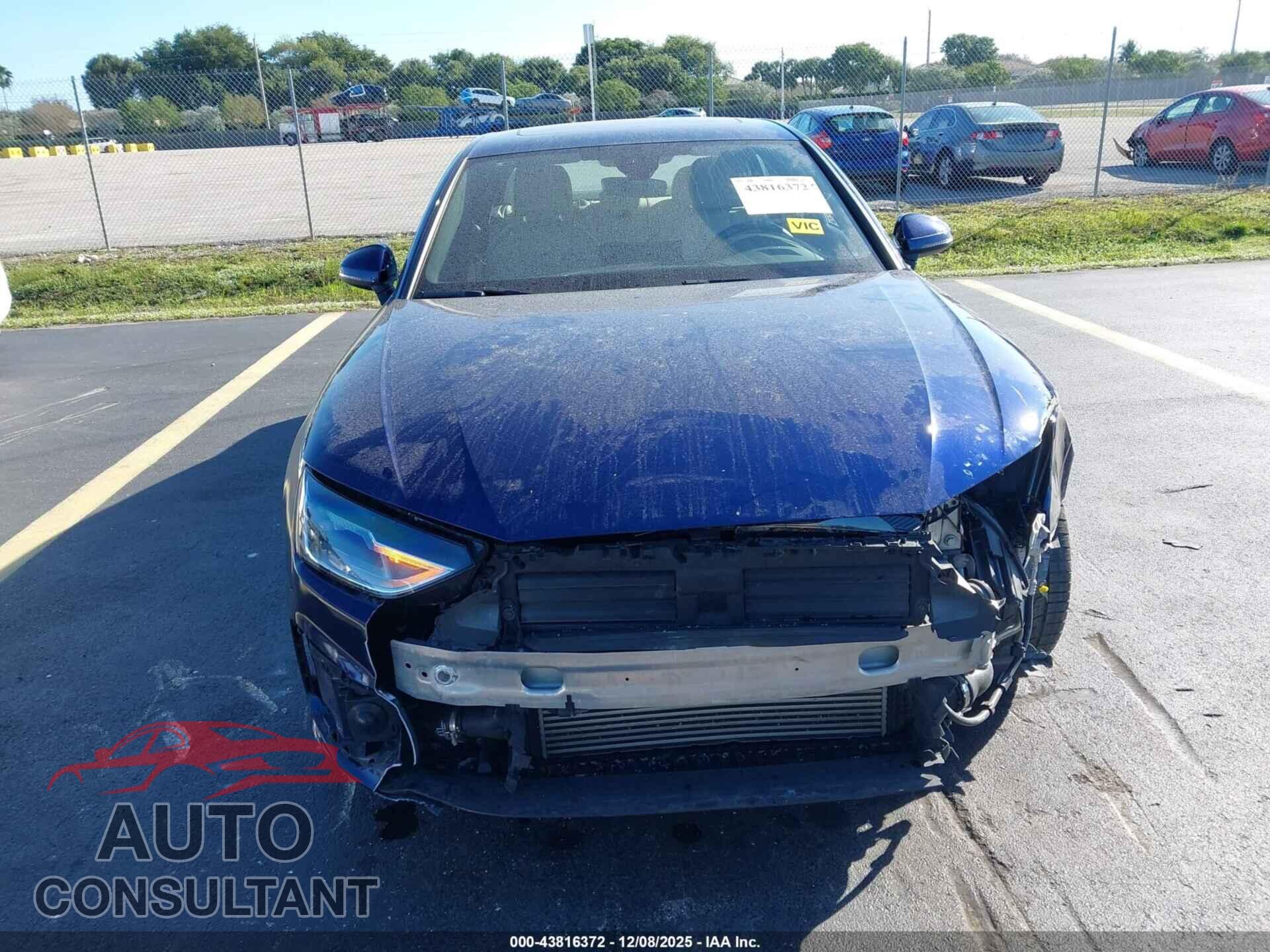 AUDI A4 2021 - WAUDAAF43MA029021