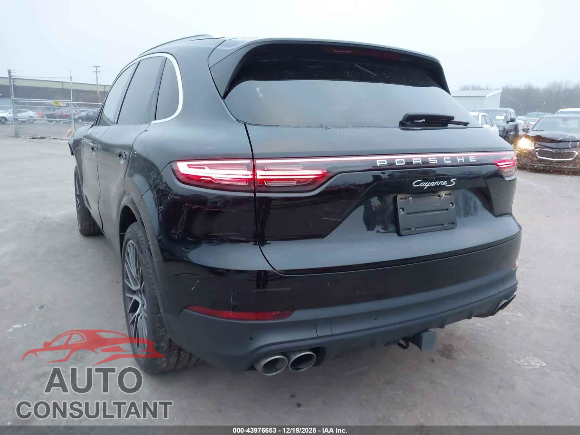 PORSCHE CAYENNE 2020 - WP1AB2AY9LDA28177
