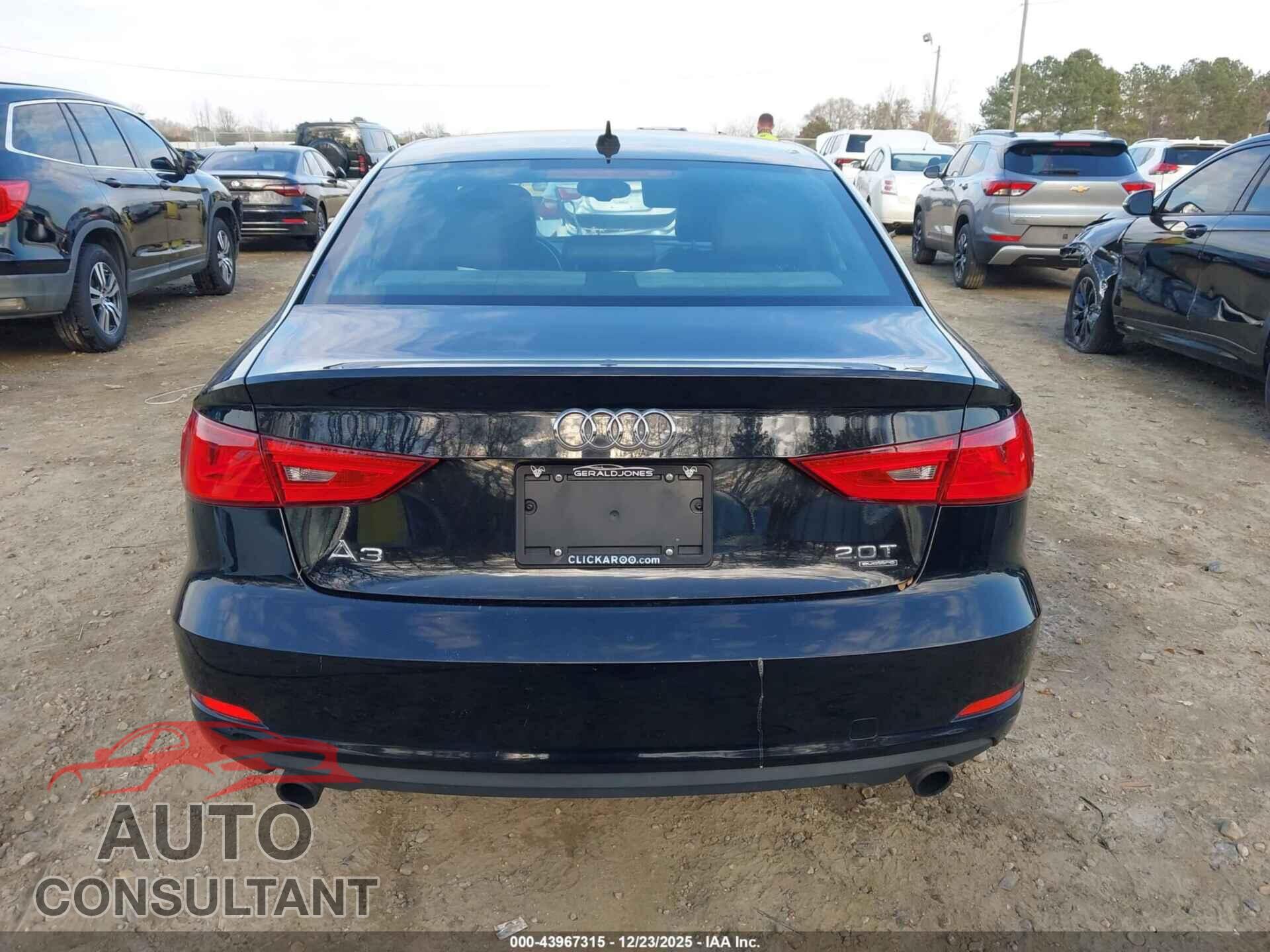 AUDI A3 2015 - WAUEFGFF4F1023936