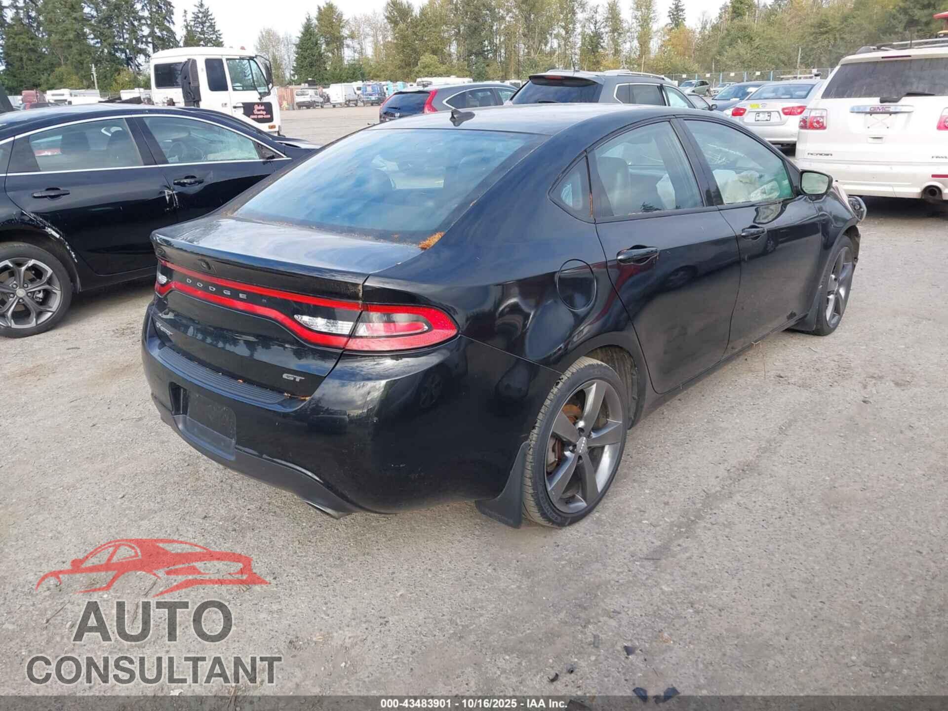 DODGE DART 2015 - 1C3CDFEB2FD141401