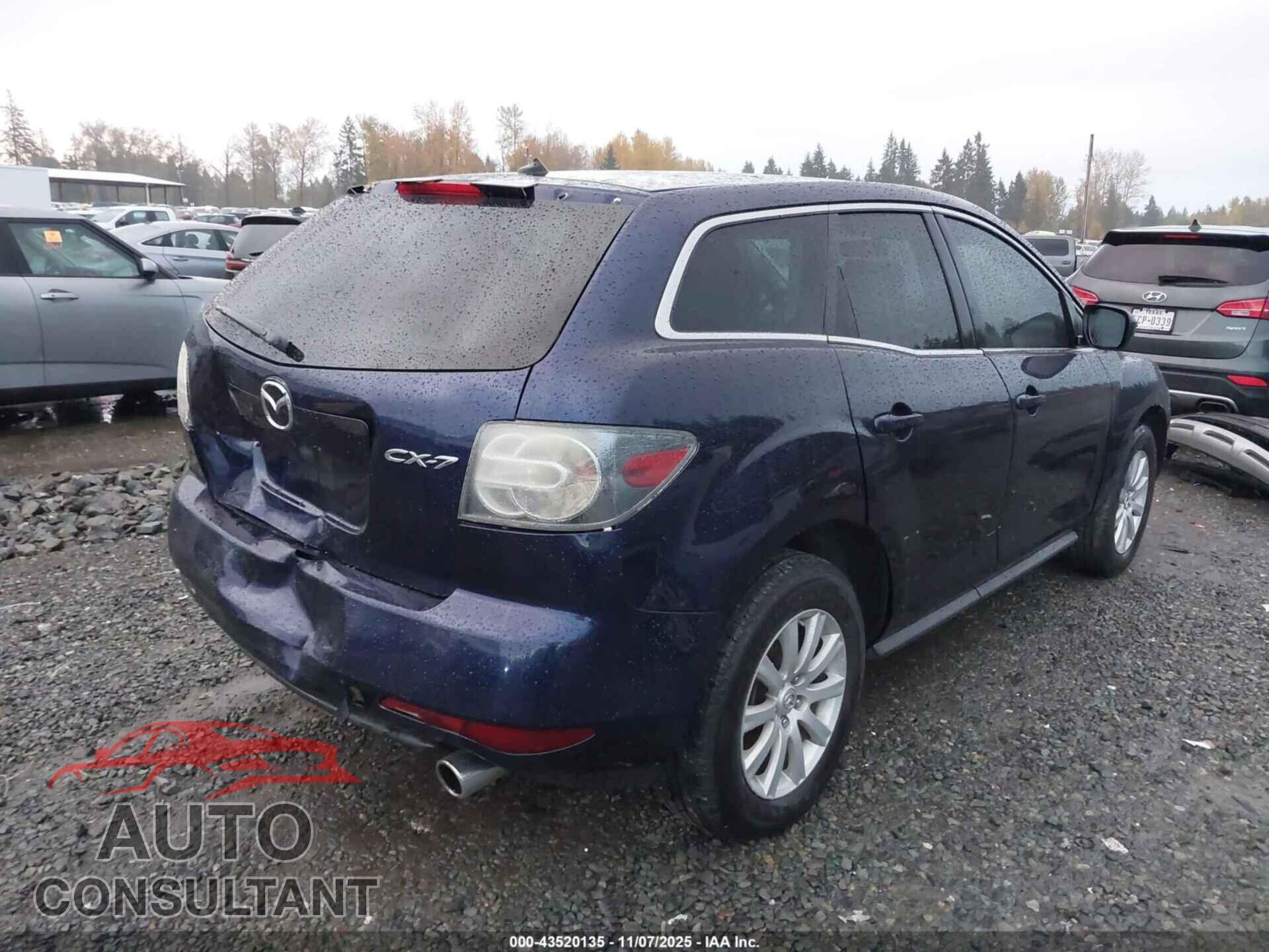 MAZDA CX-7 2011 - JM3ER2A59B0394867