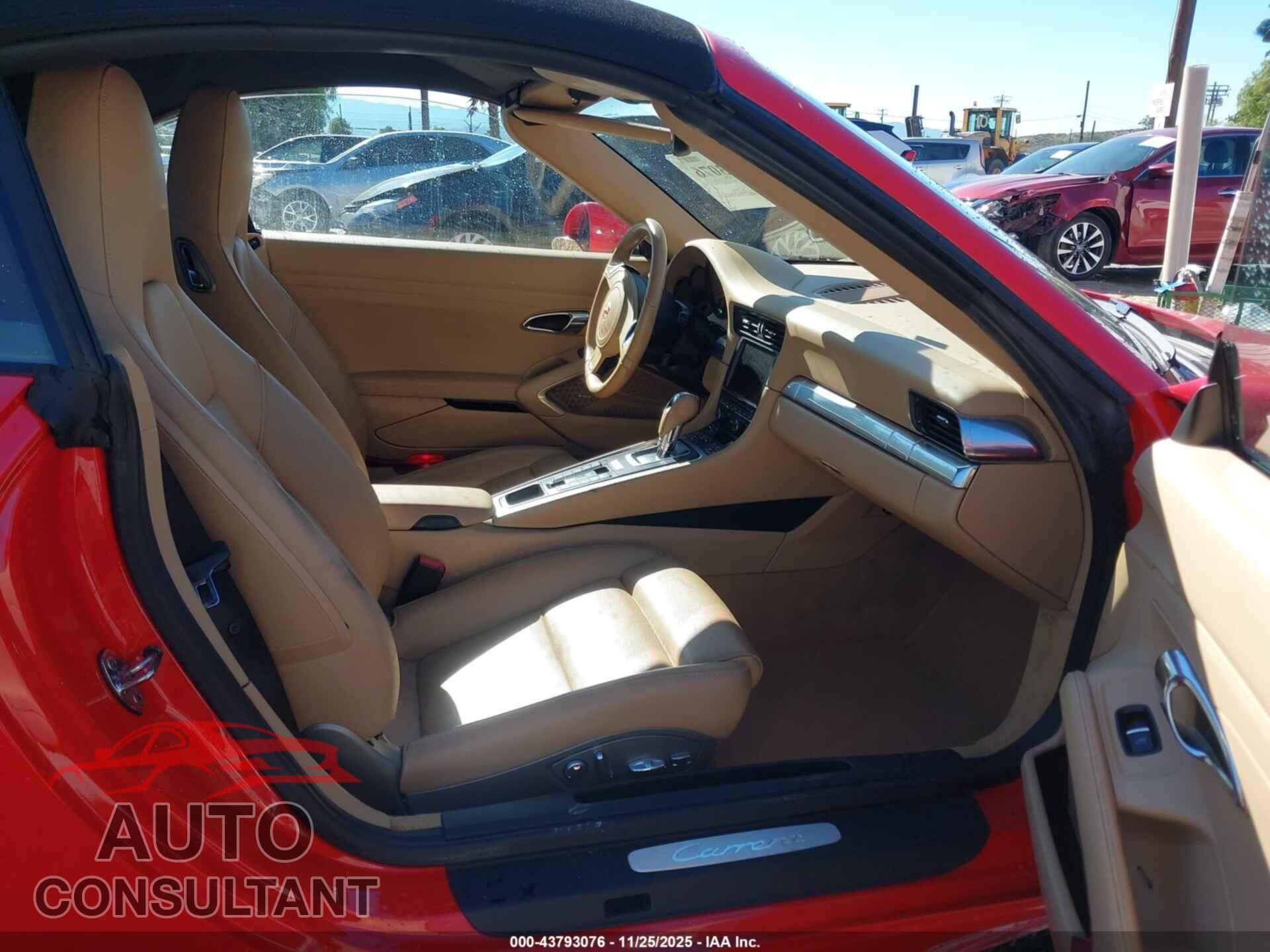 PORSCHE 911 2013 - WP0CA2A98DS140701