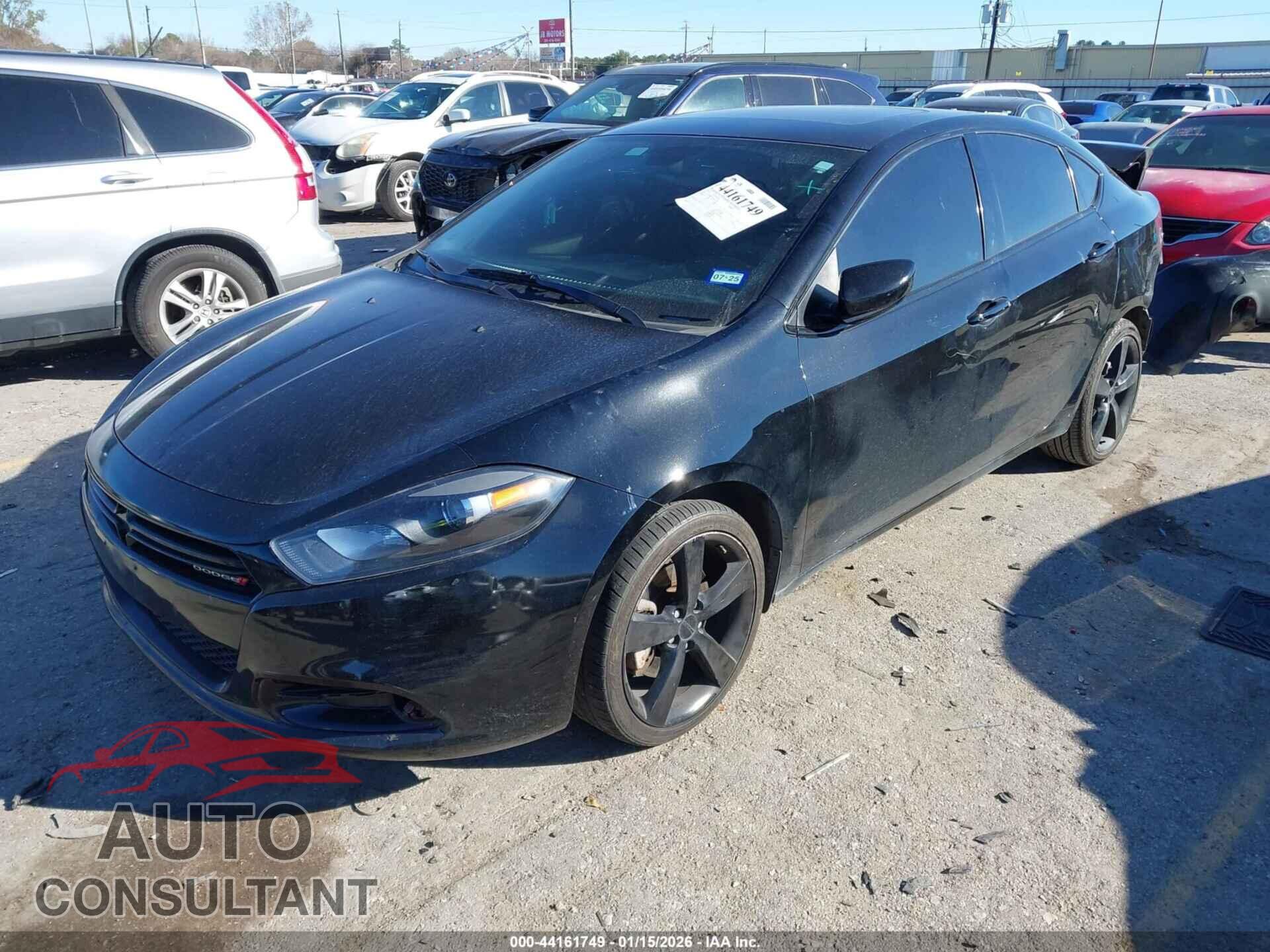 DODGE DART 2015 - 1C3CDFBB2FD160325