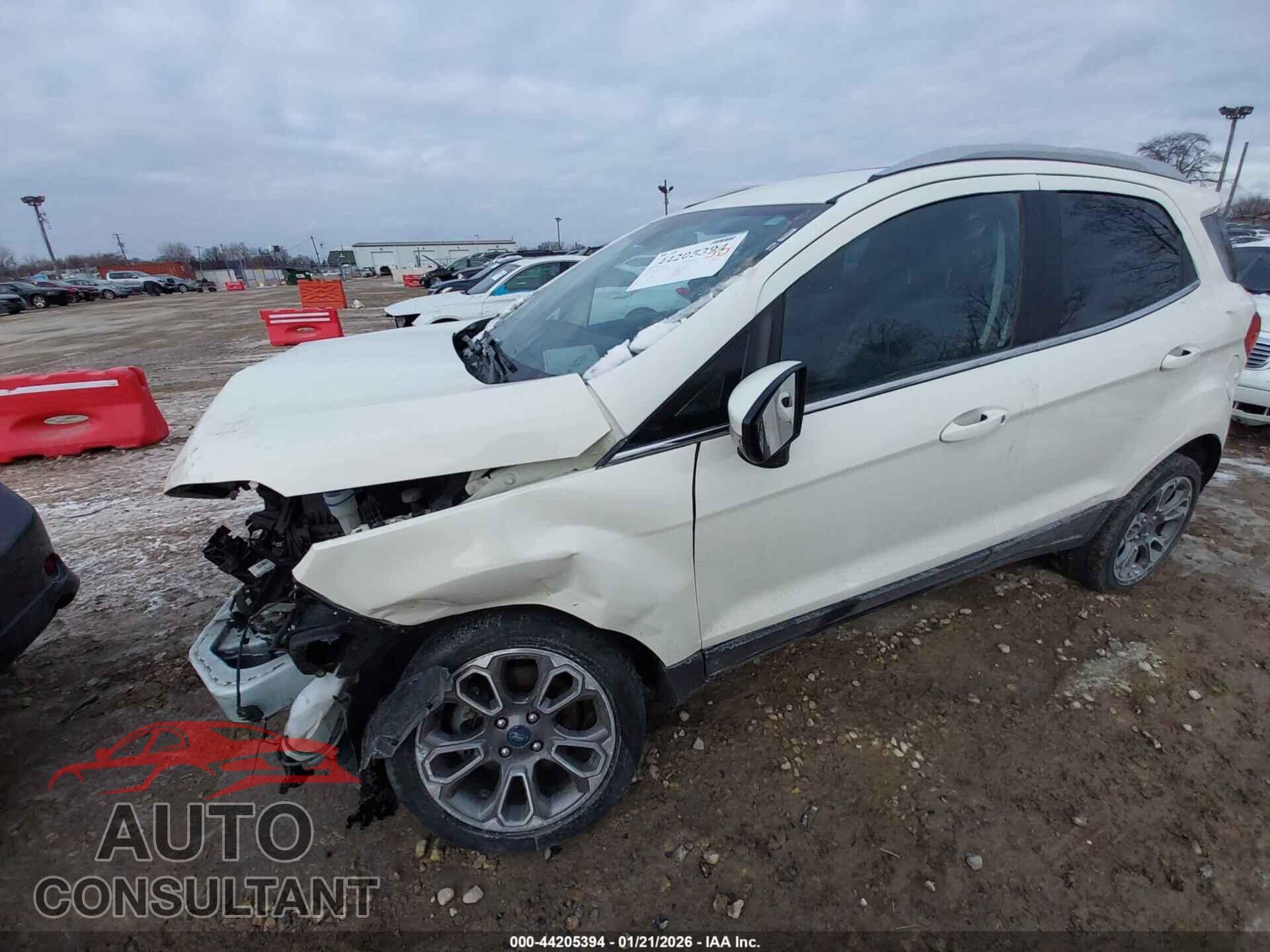 FORD ECOSPORT 2020 - MAJ6S3KL3LC347554