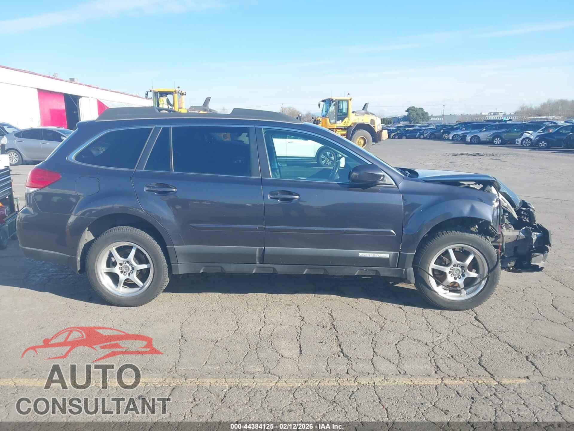 SUBARU OUTBACK 2012 - 4S4BRBGC0C1219089