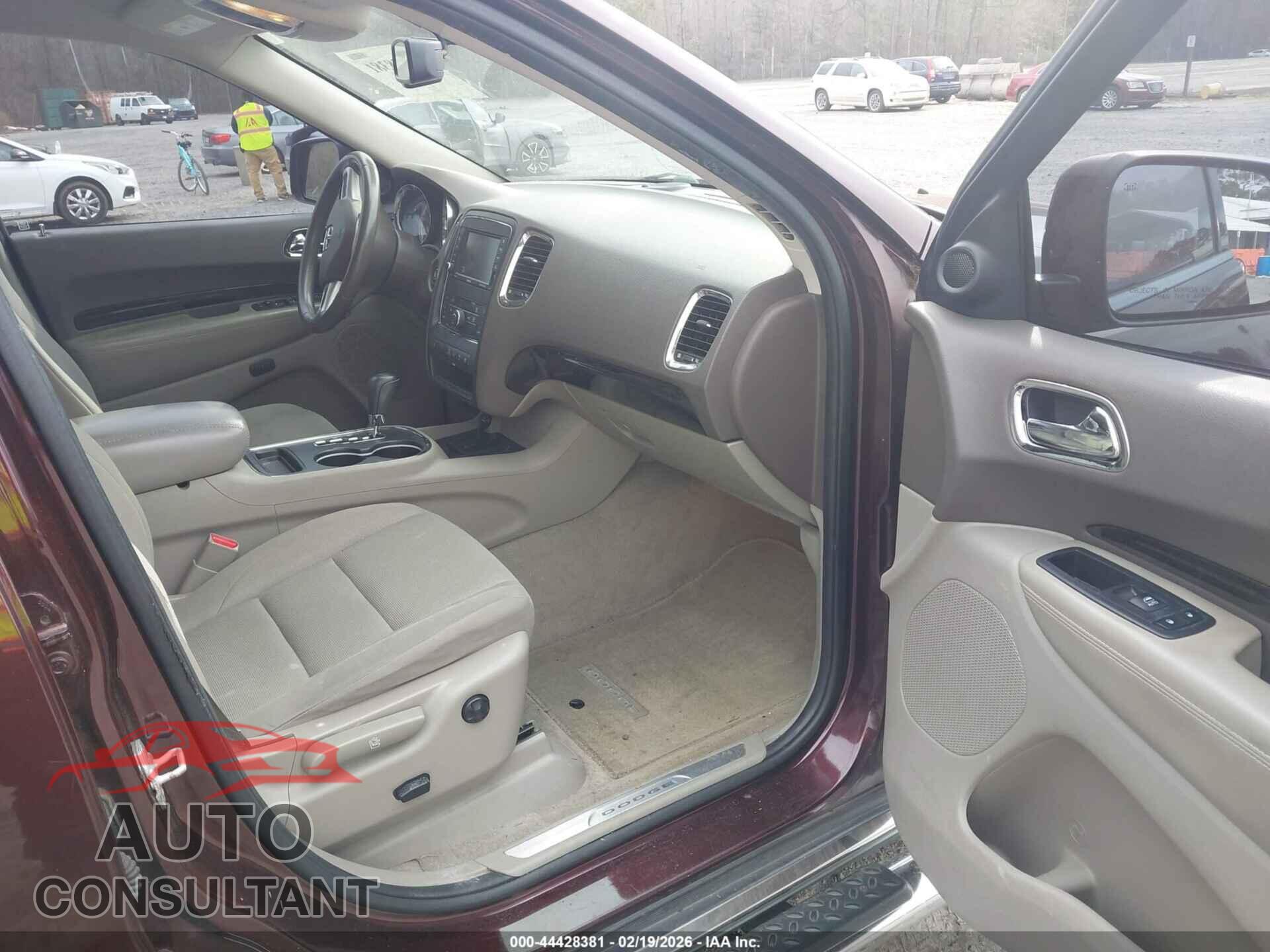 DODGE DURANGO 2012 - 1C4RDHDG5CC210744