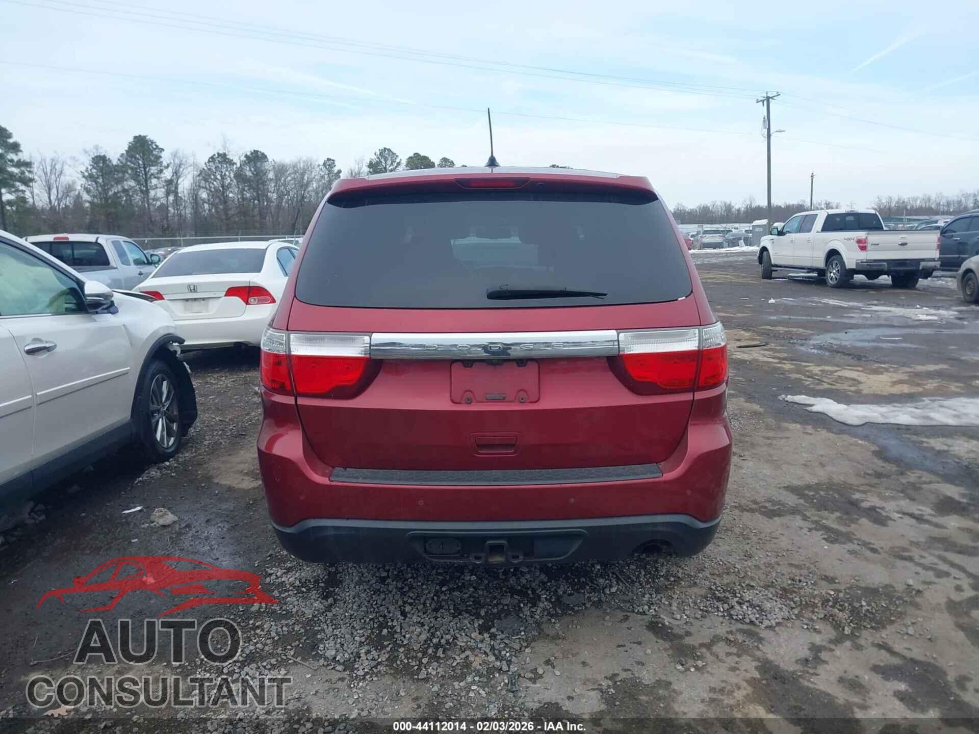 DODGE DURANGO 2013 - 1C4RDJAG4DC530330
