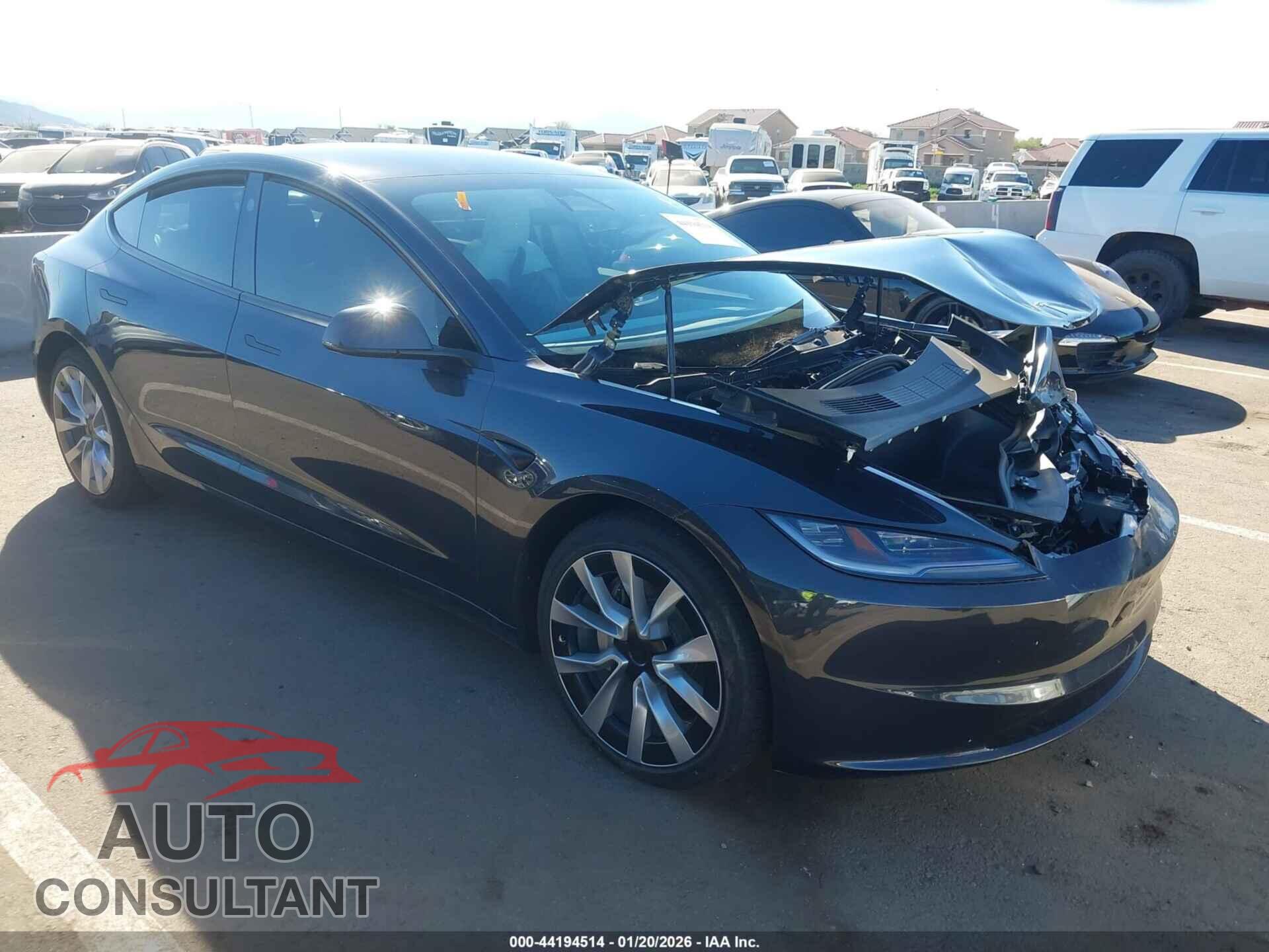 TESLA MODEL 3 2025 - 5YJ3E1EB8SF076911