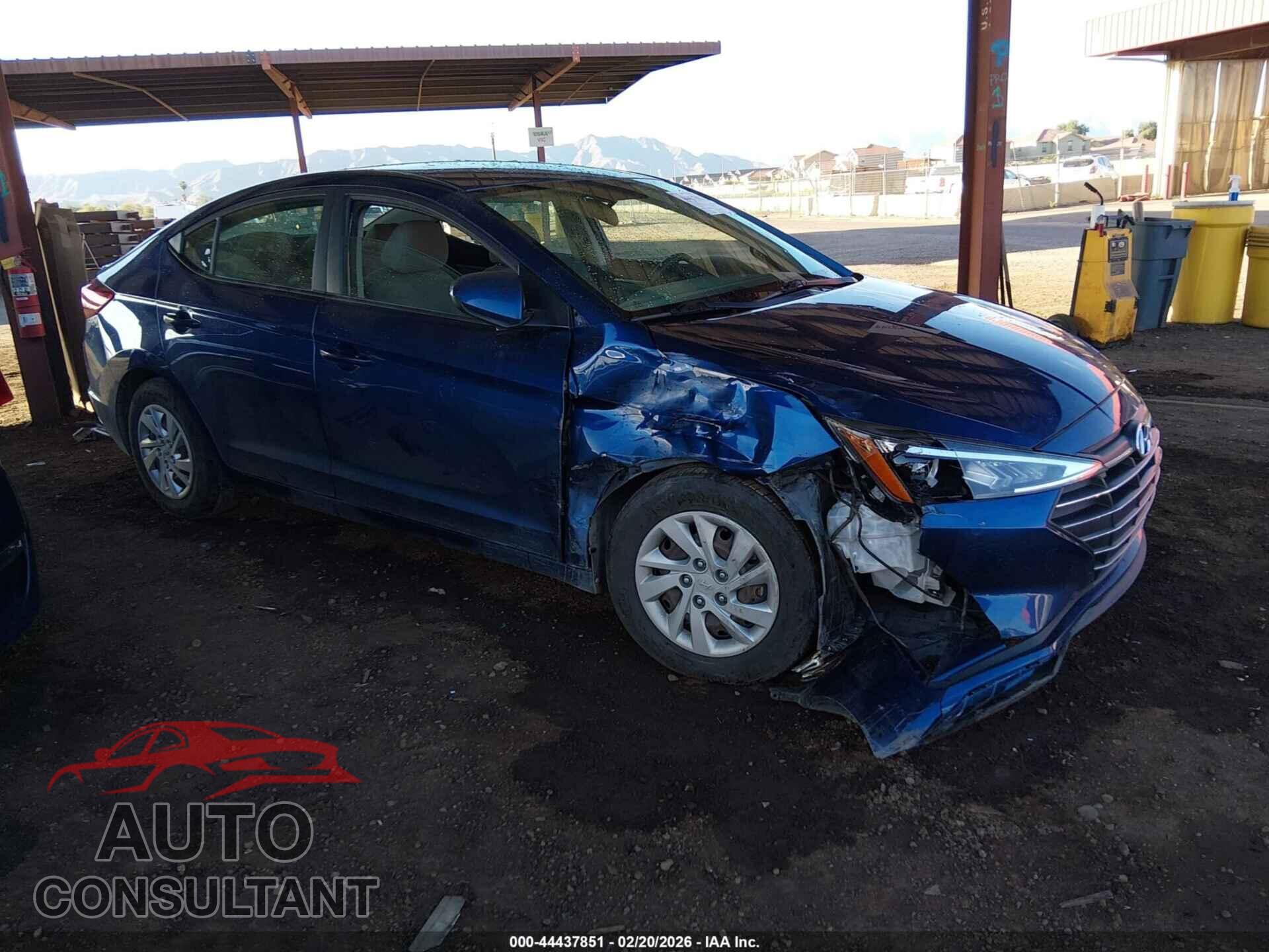 HYUNDAI ELANTRA 2019 - 5NPD74LF3KH456374