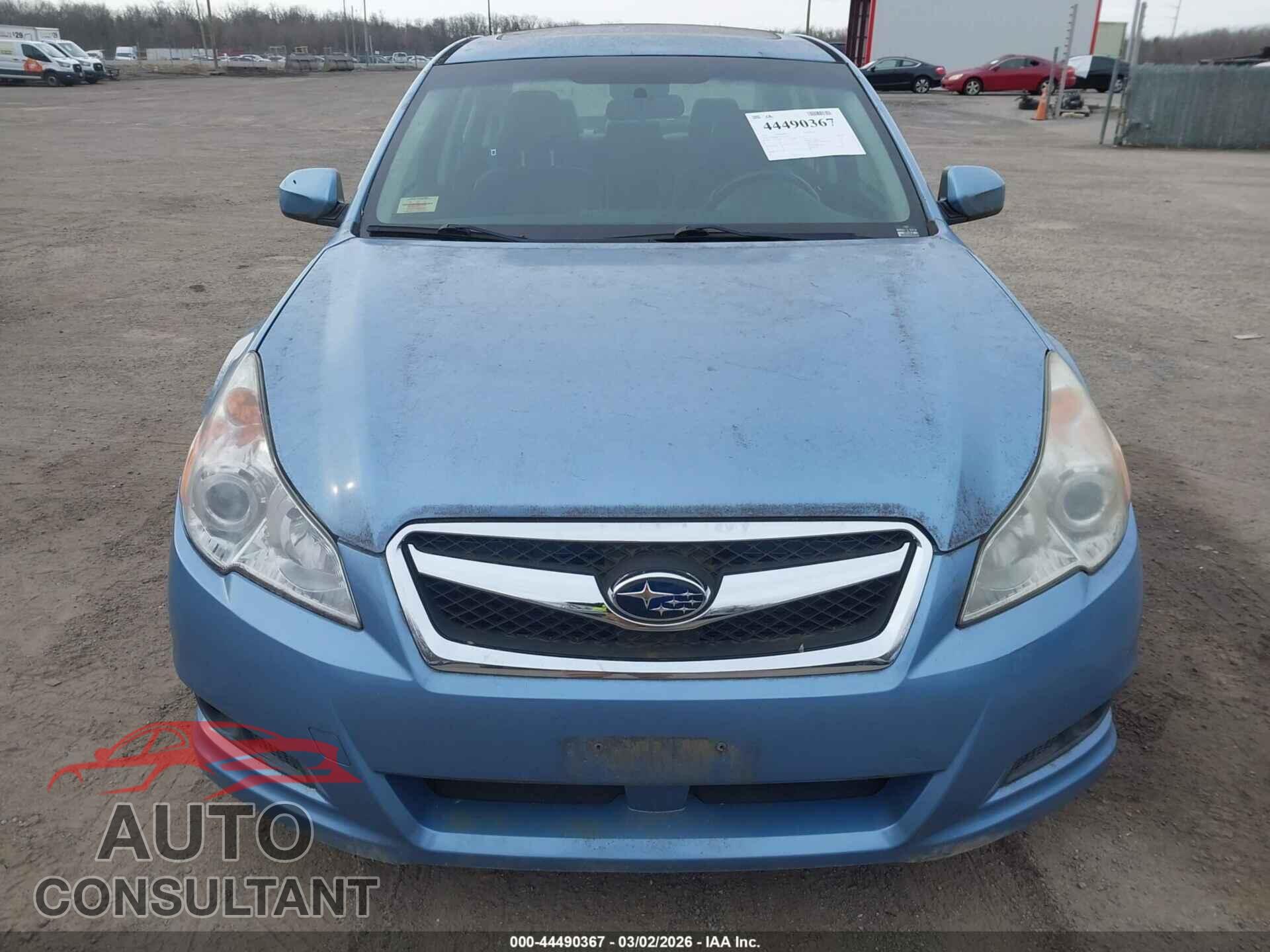SUBARU LEGACY 2012 - 4S3BMDK6XC2002143